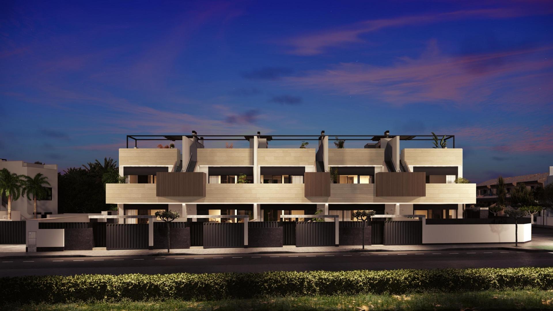 Boutique development of new build homes with private pools in pilar de la horadada