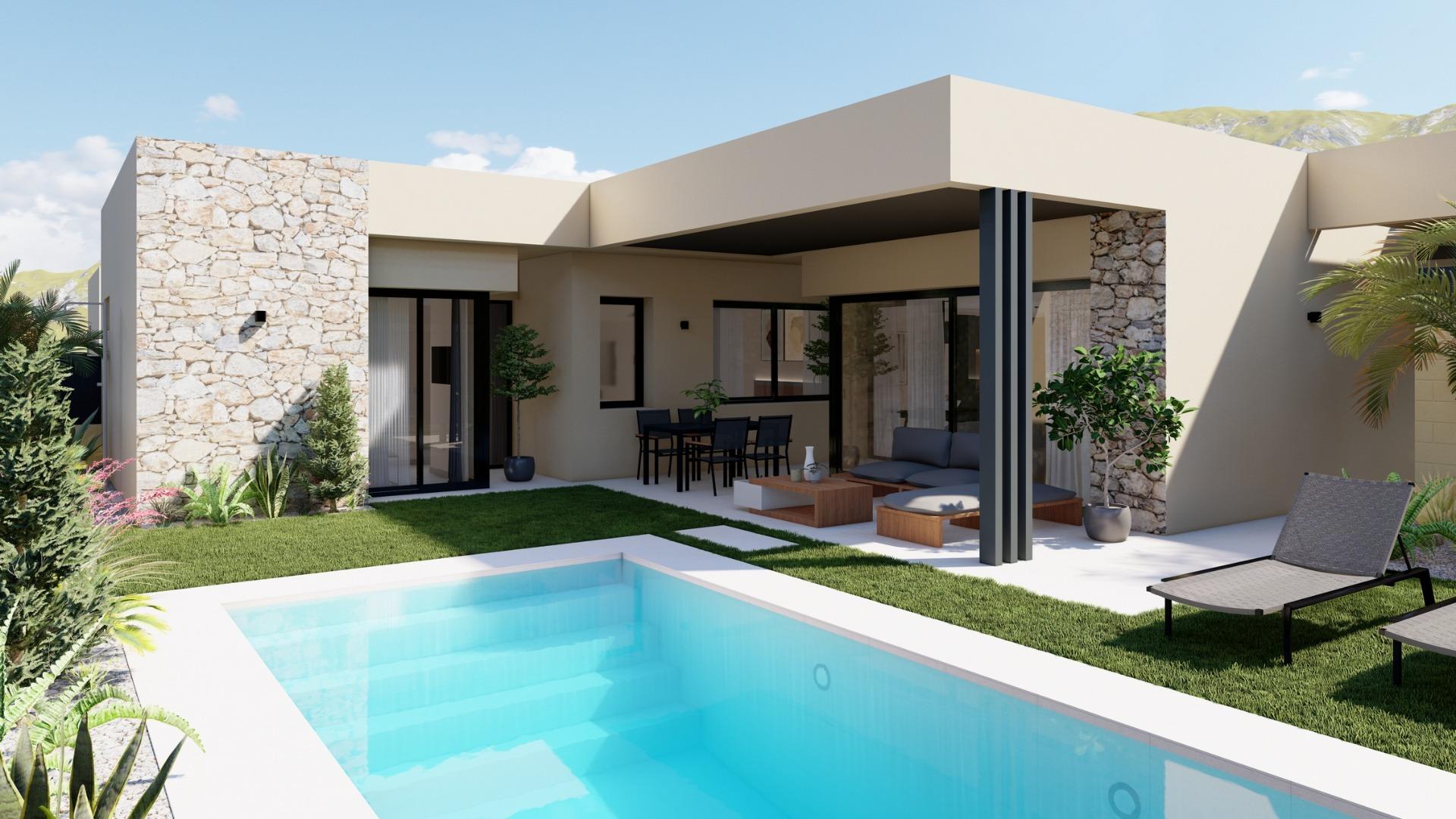 New build villas in altaona golf resort, murcia