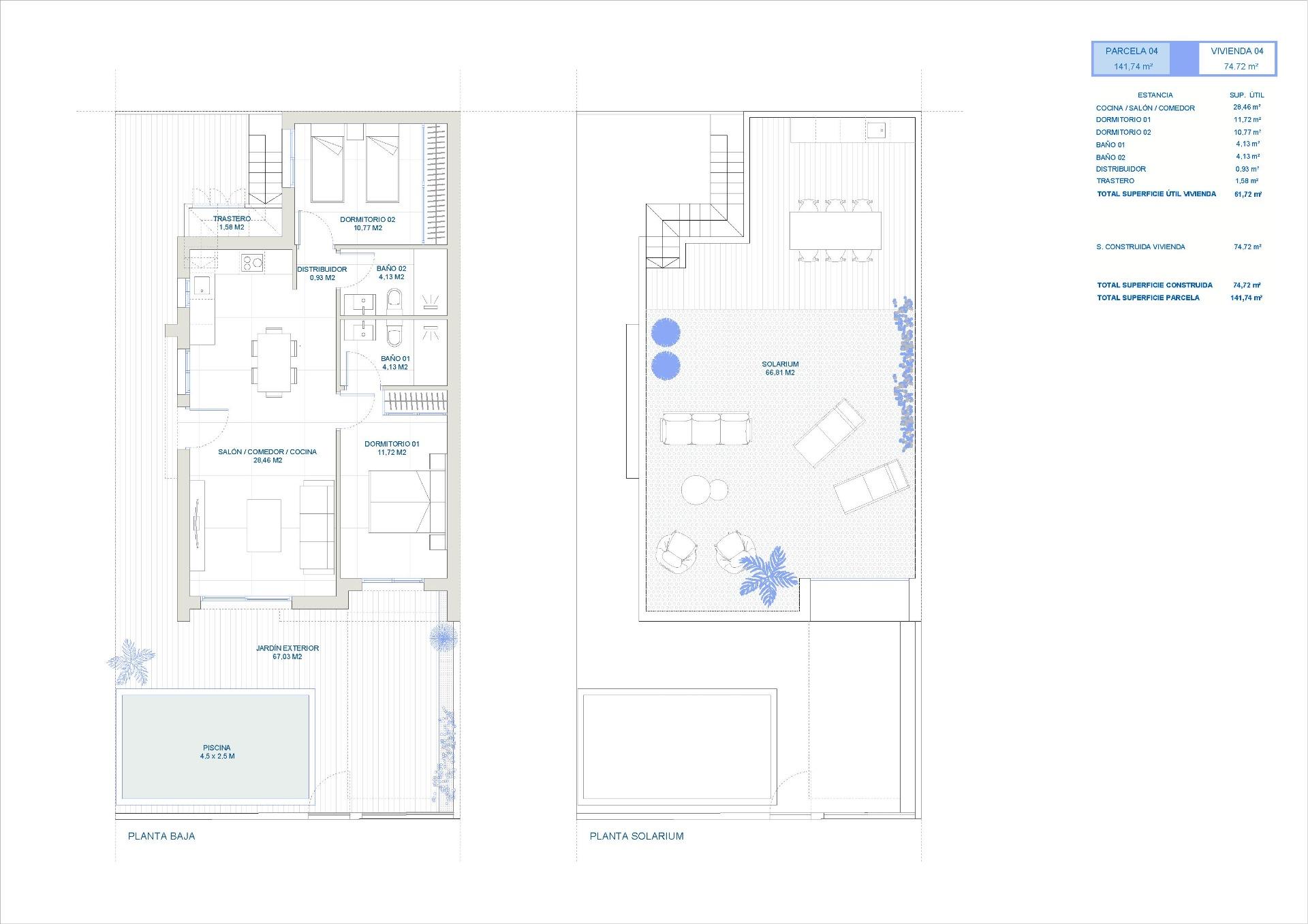 New build semi-detached villas in roldan