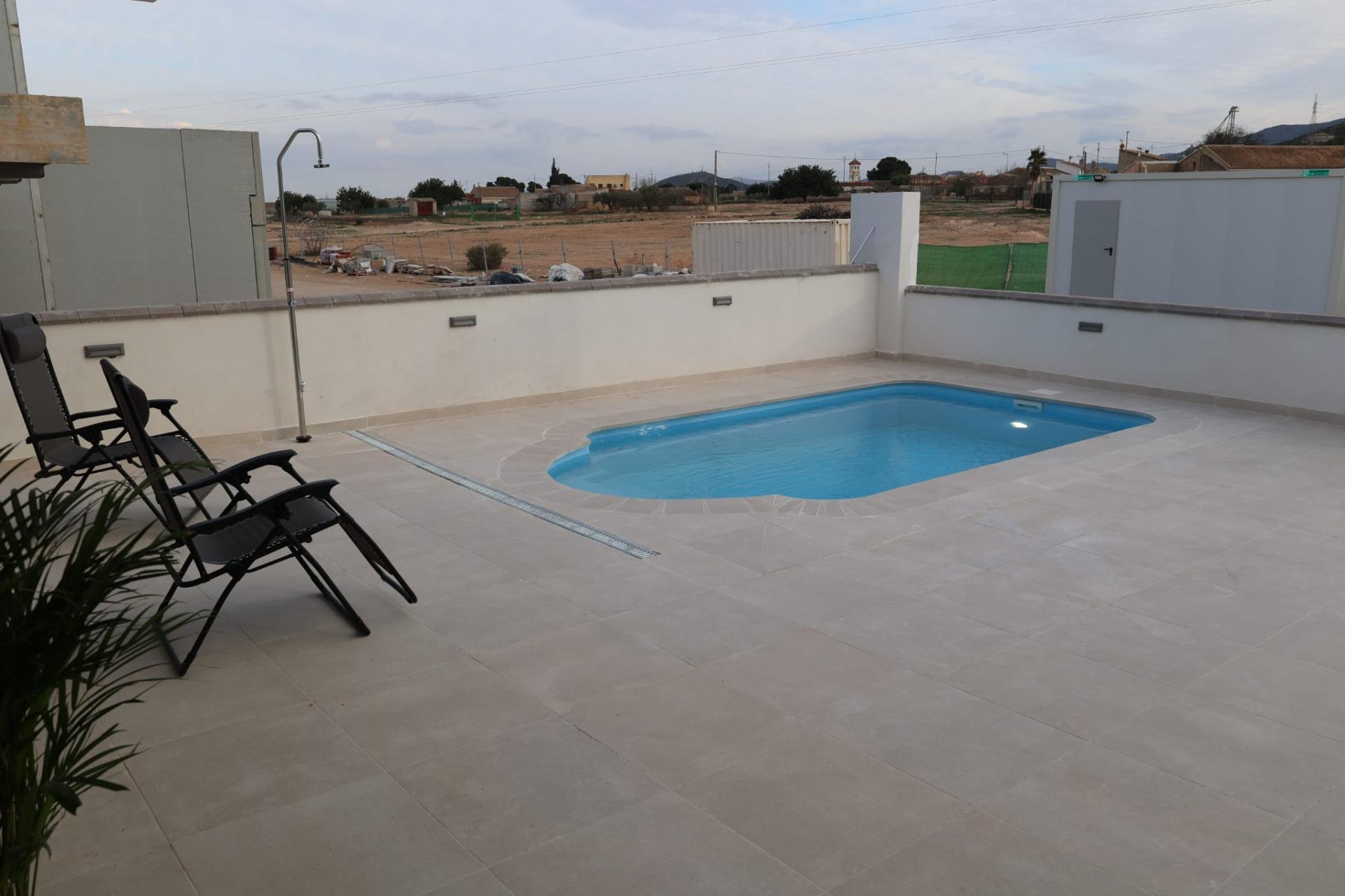 New build townhouses in fuente alamo, murcia