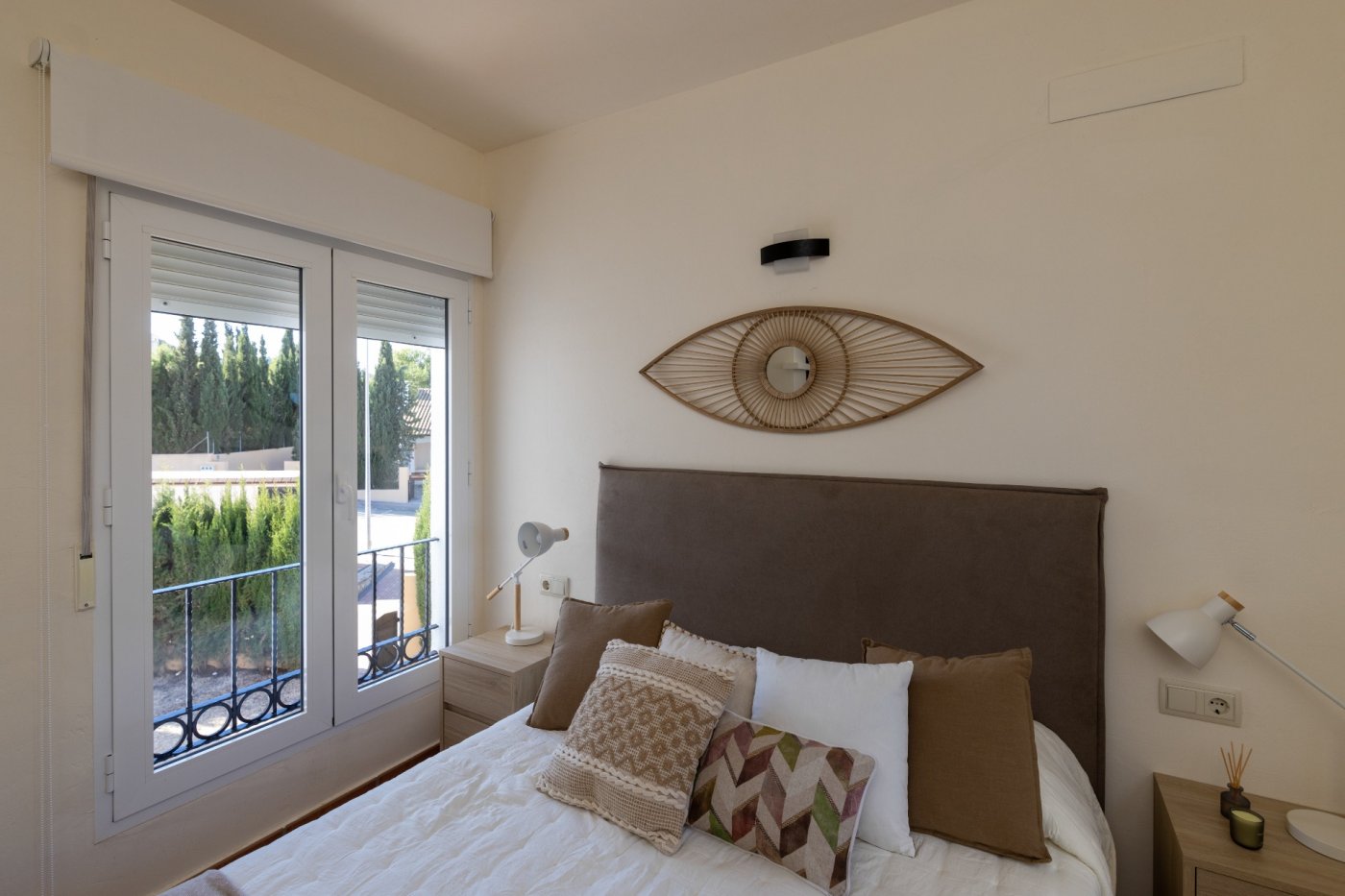 Key ready semi-detached villa in fuente alamo, murcia