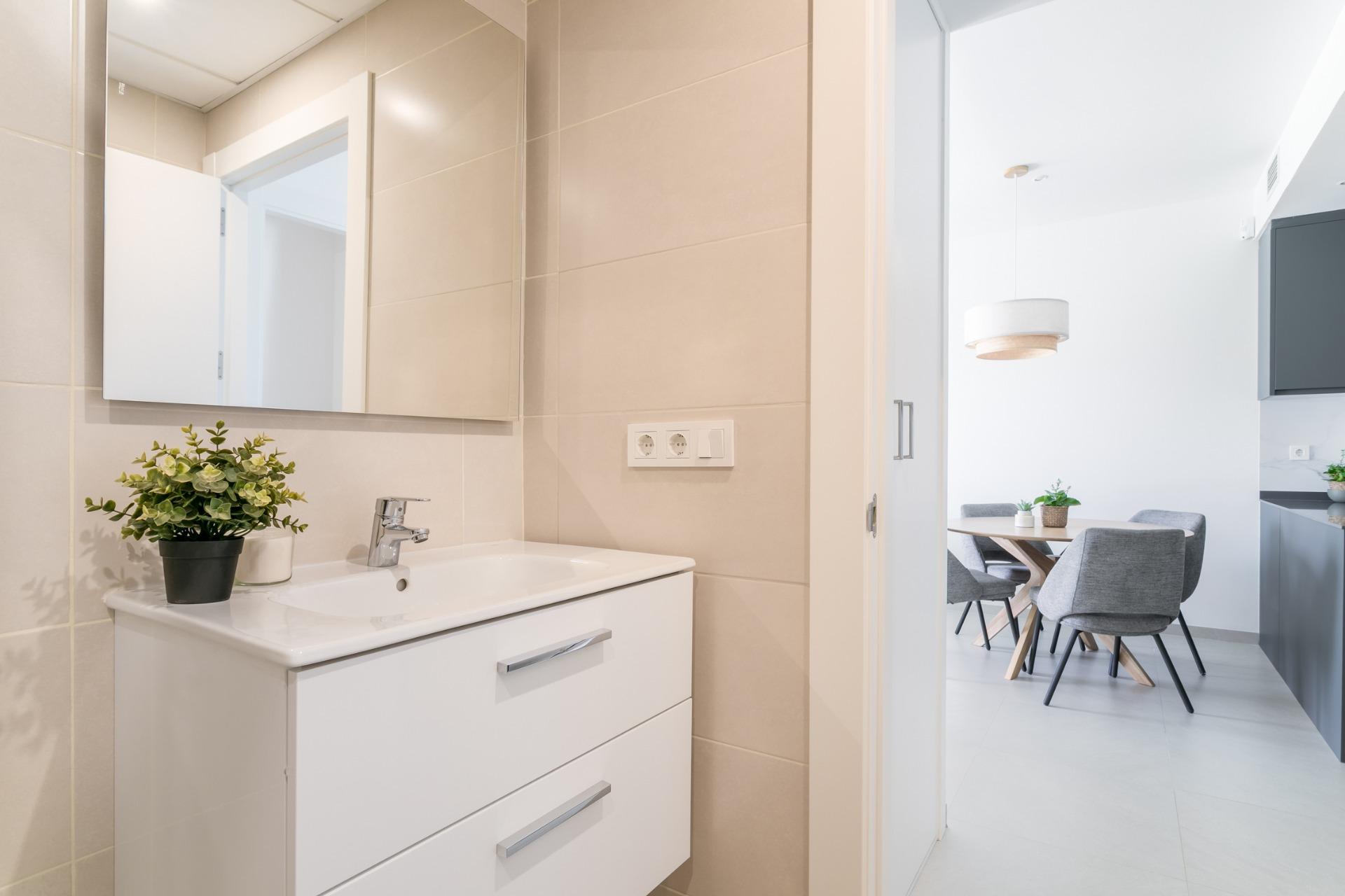 New build gated urbanization in torrevieja only 700m from the beach