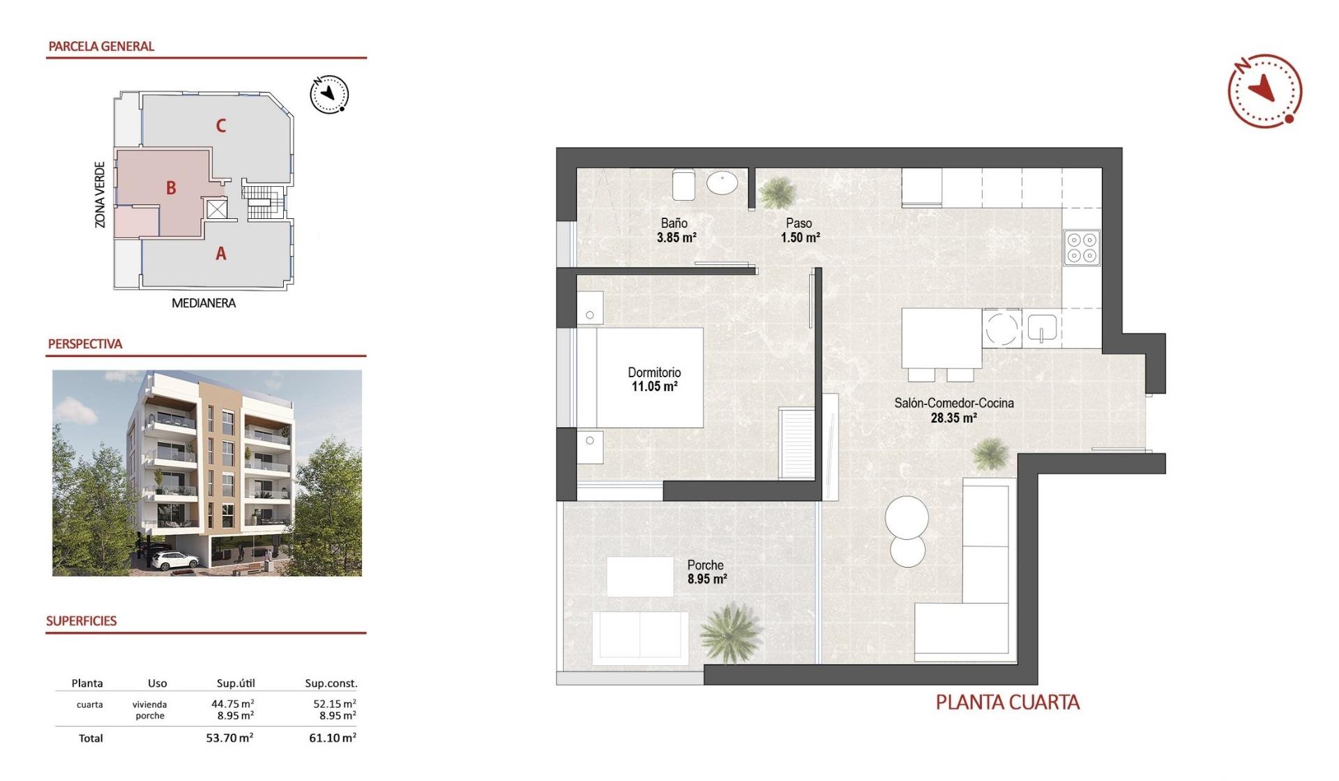 Tourist licensed new build apartments near the beach in lo pagan san pedro del pinatar