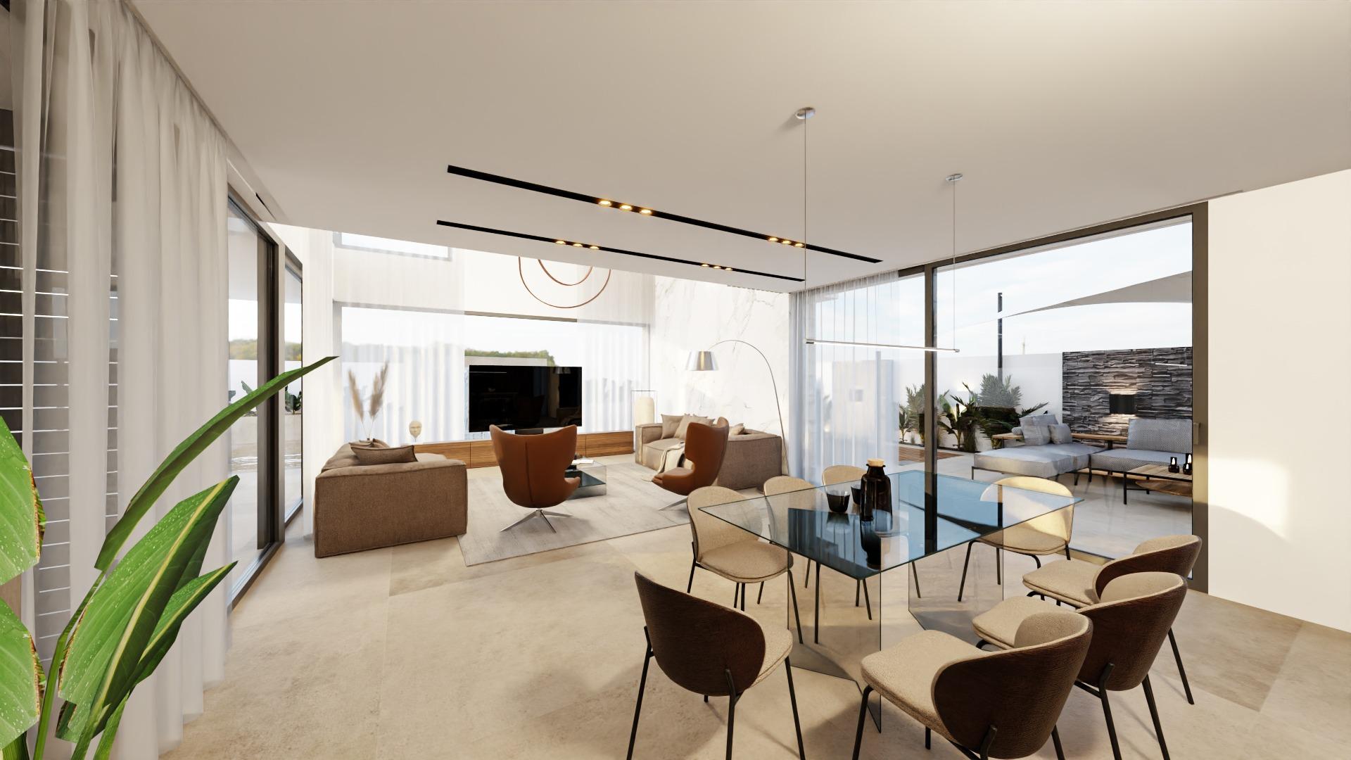 Luxury new build villa for sale in la zenia, orihuela costa
