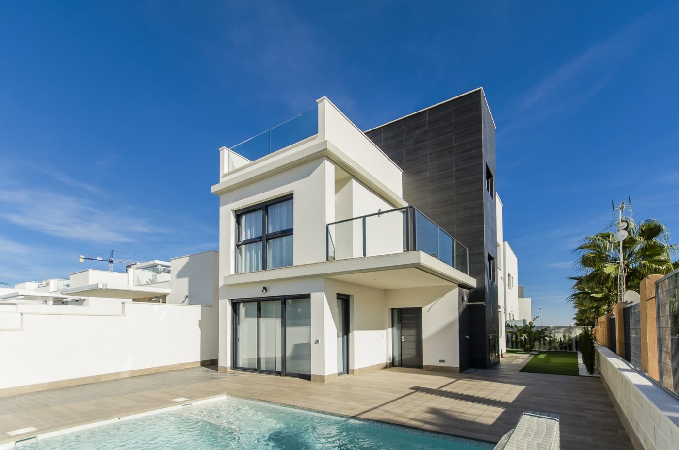 New build residential of villas in san miguel de salinas