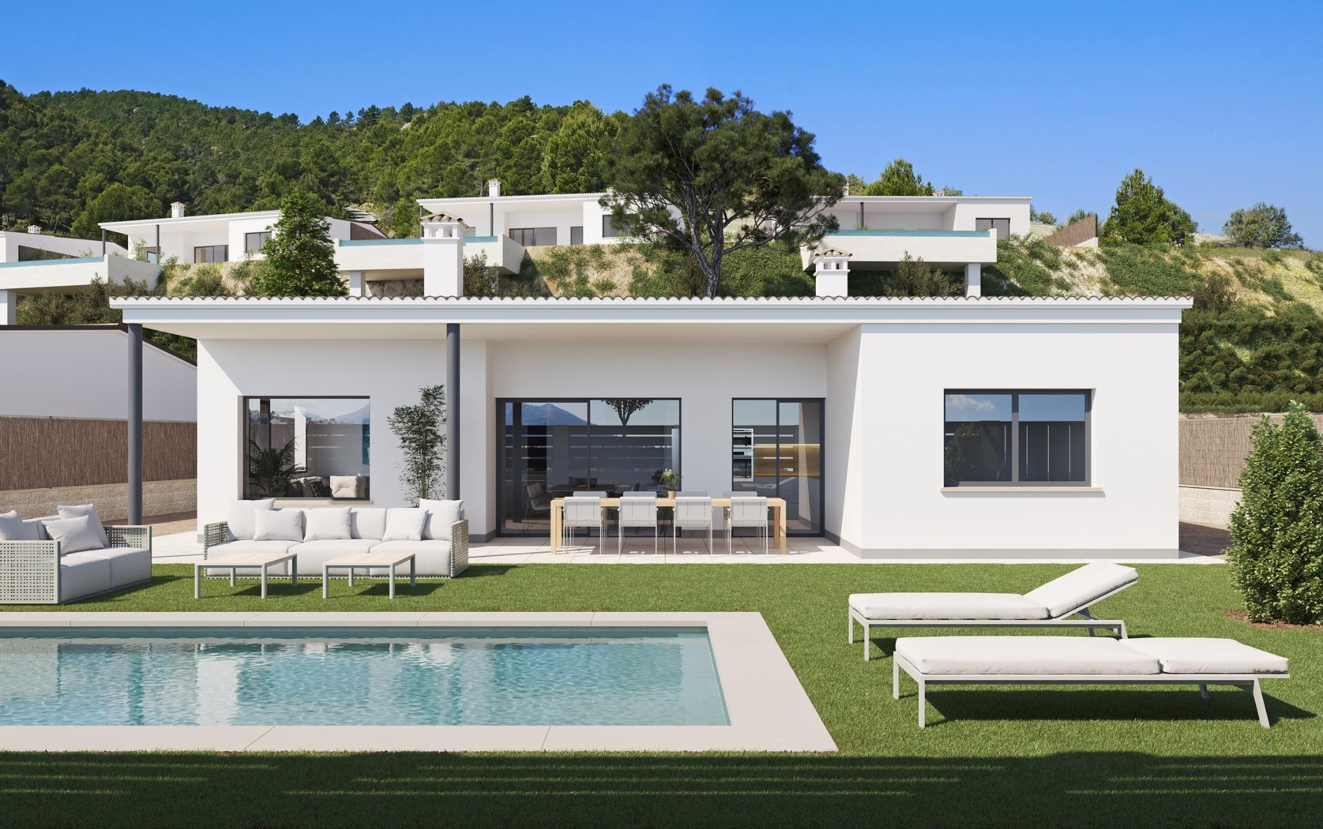 New build villas in penáguila – tranquility and nature in the heart of sierra de aitana, alicante
