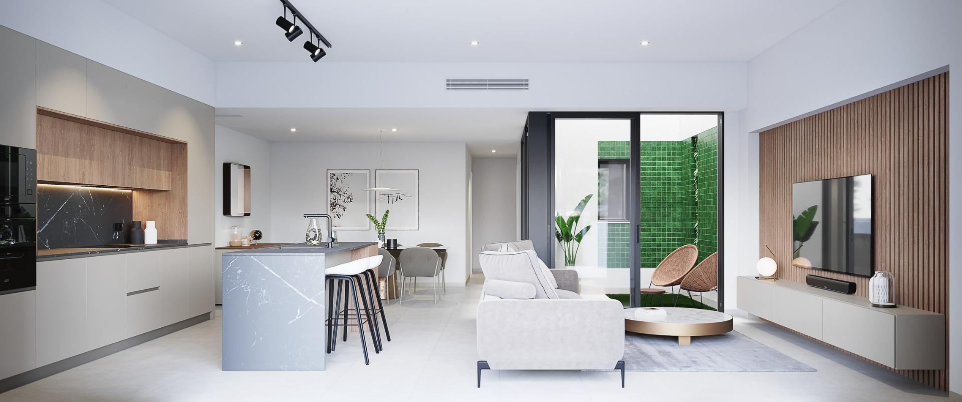 Boutique development of new build homes with private pools in pilar de la horadada