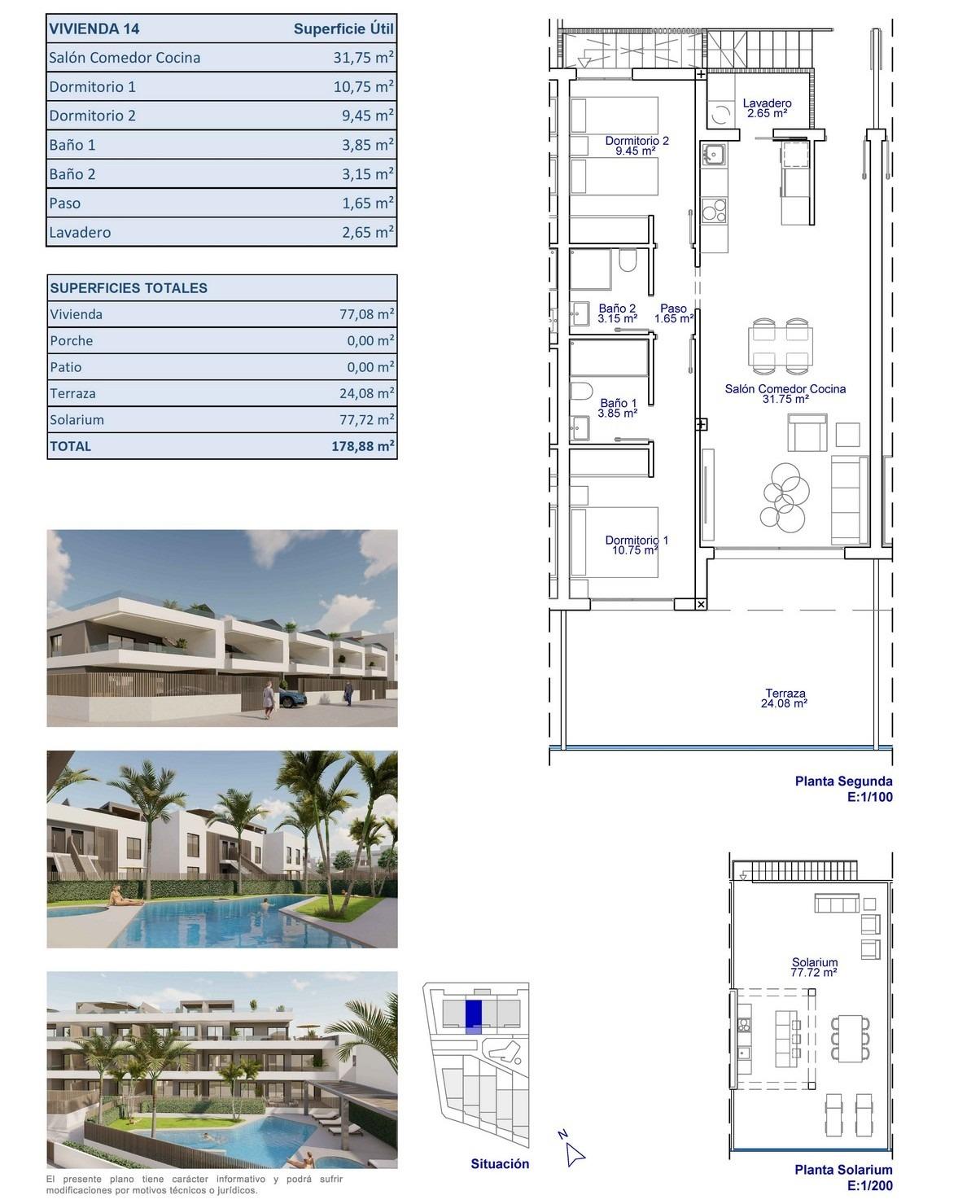 New build apartments and bungalows for sale in pilar de la horadada near the beach