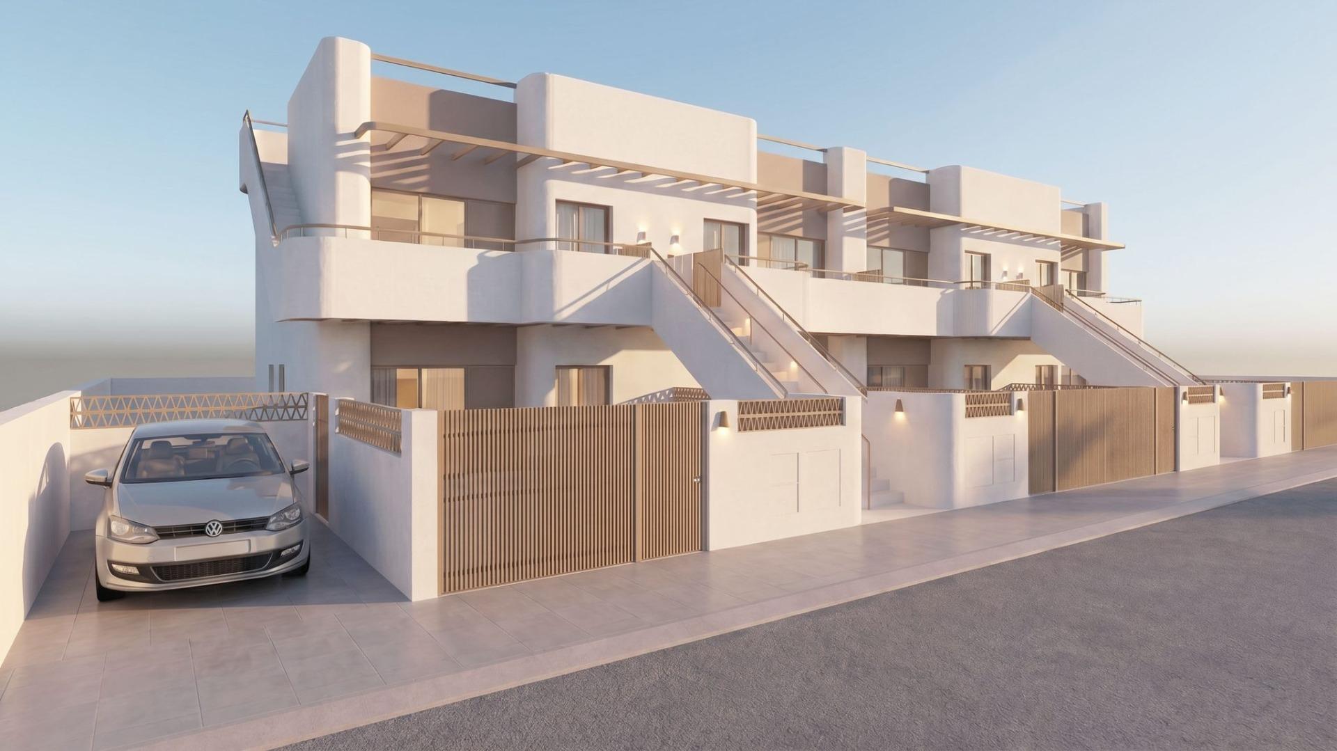 Exclusive new build bungalows with private pool in pilar de la horadada