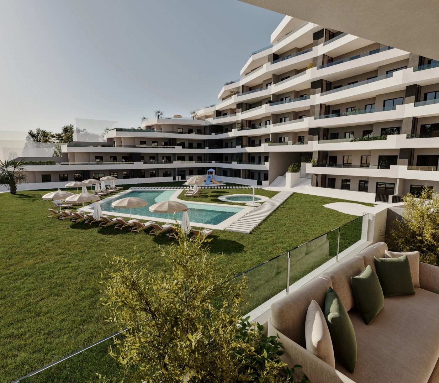 New build residential complex in san miguel de salinas