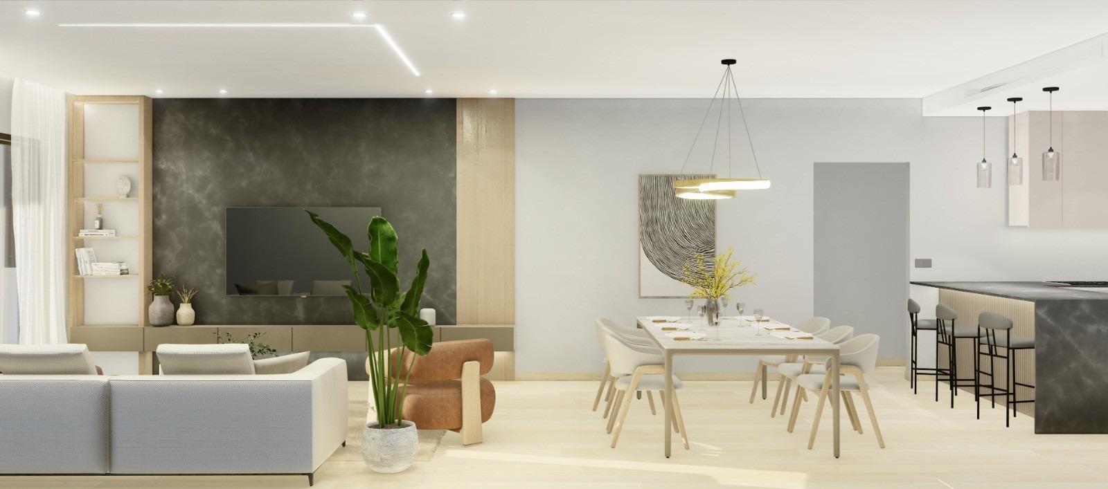 New build apartments and bungalows for sale in pilar de la horadada near the beach