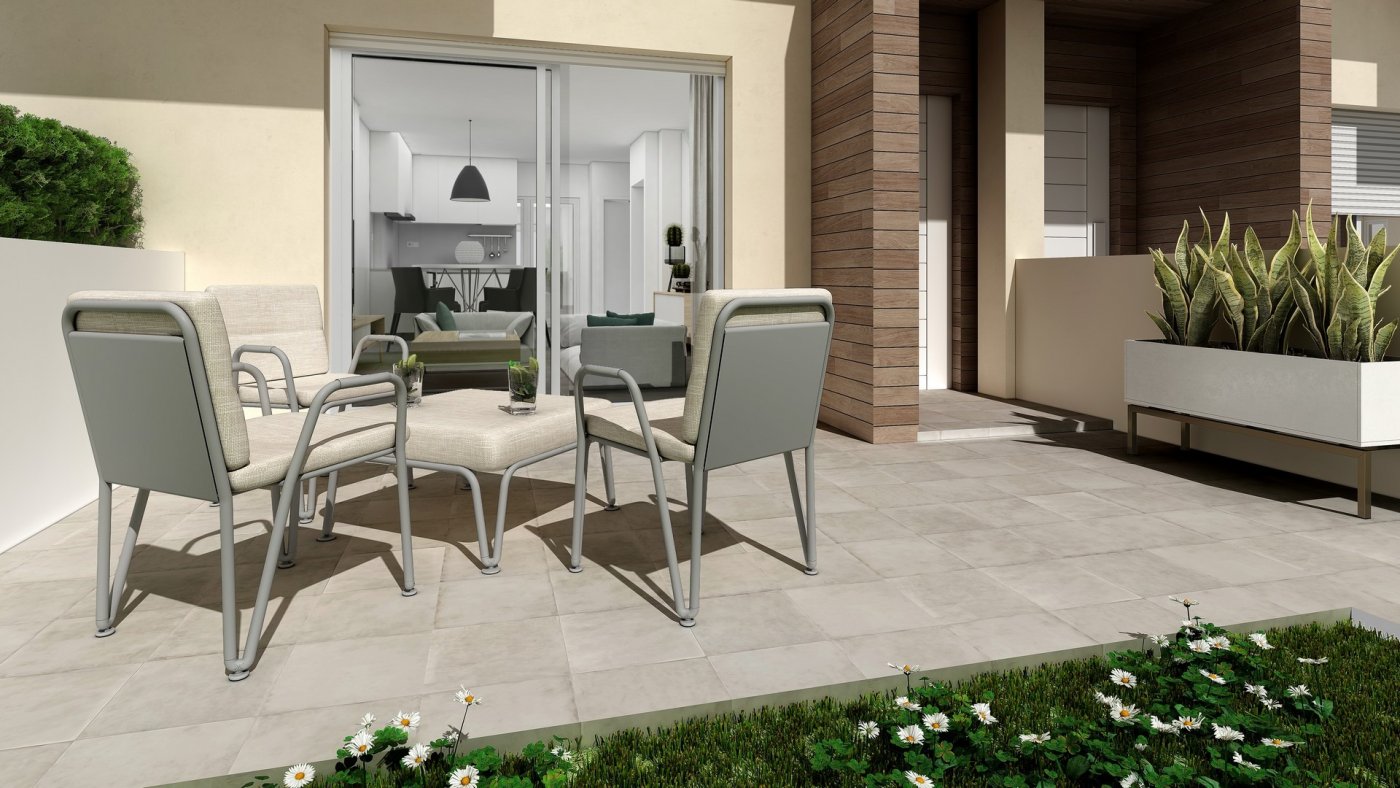 Beautiful townhouses in la manga