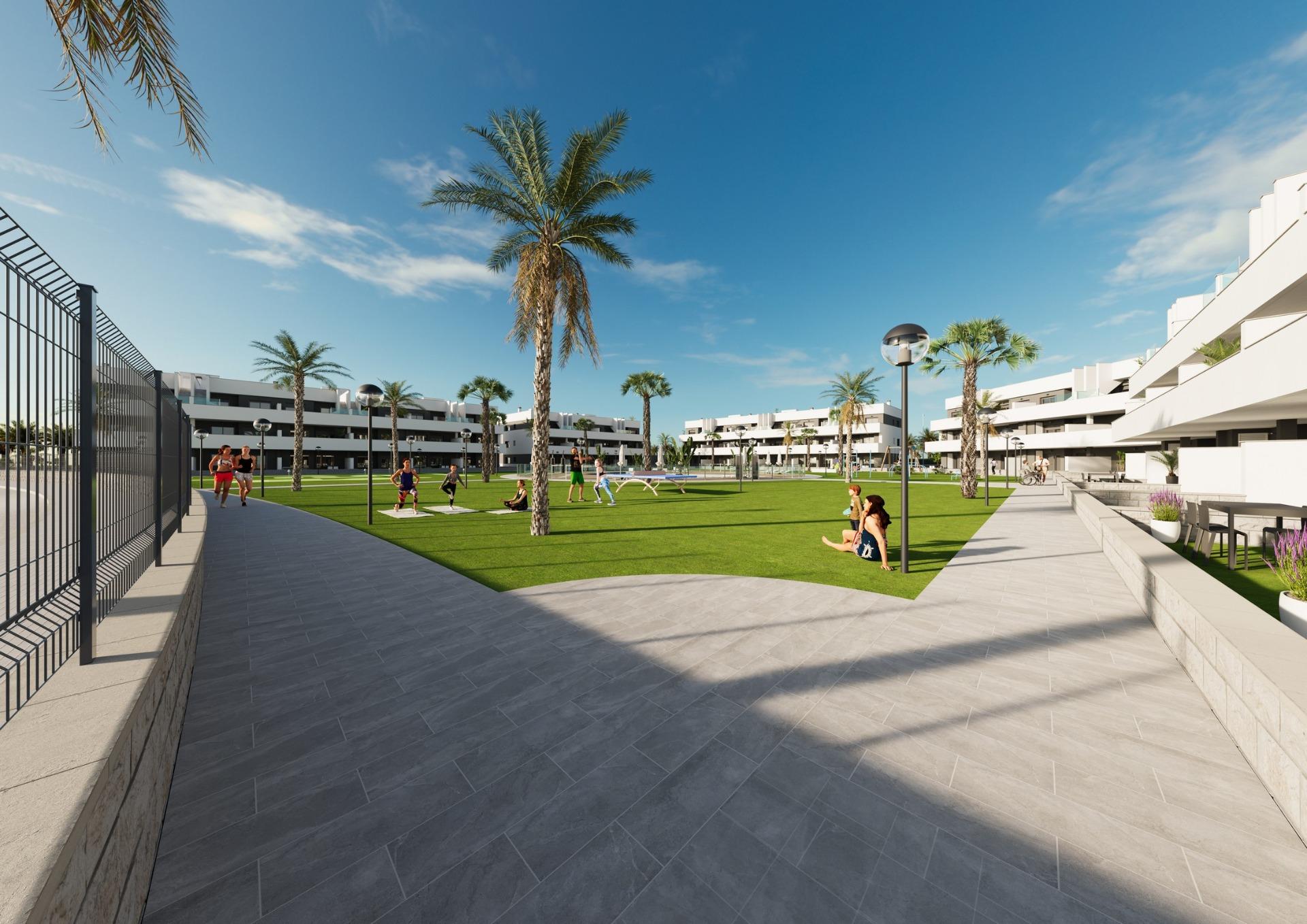 New build tourist licensed apartments with lagoon views in el raso guardamar del segura