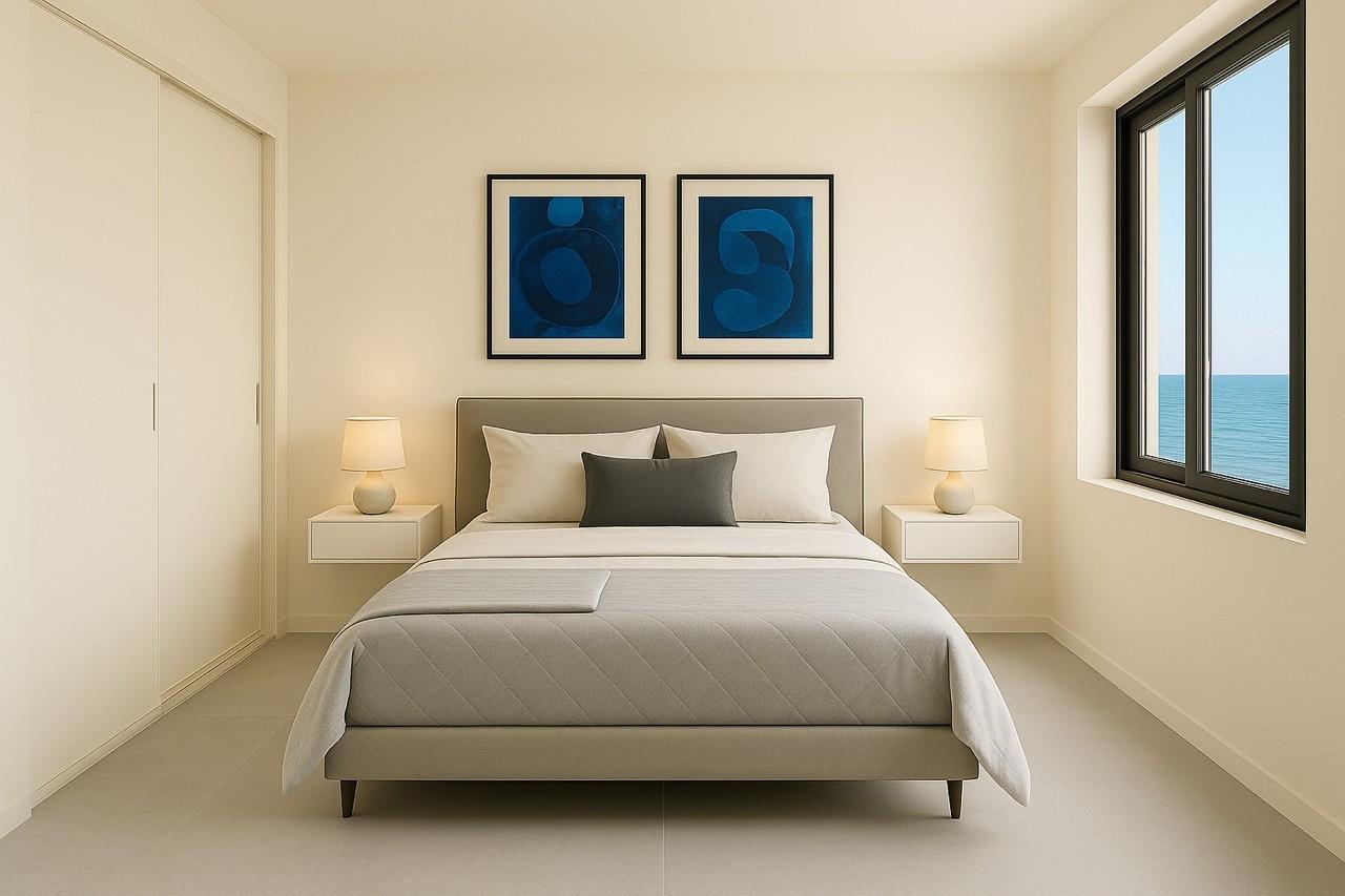 New build apartments just 100 m from the beach in lo pagan, san pedro del pinatar