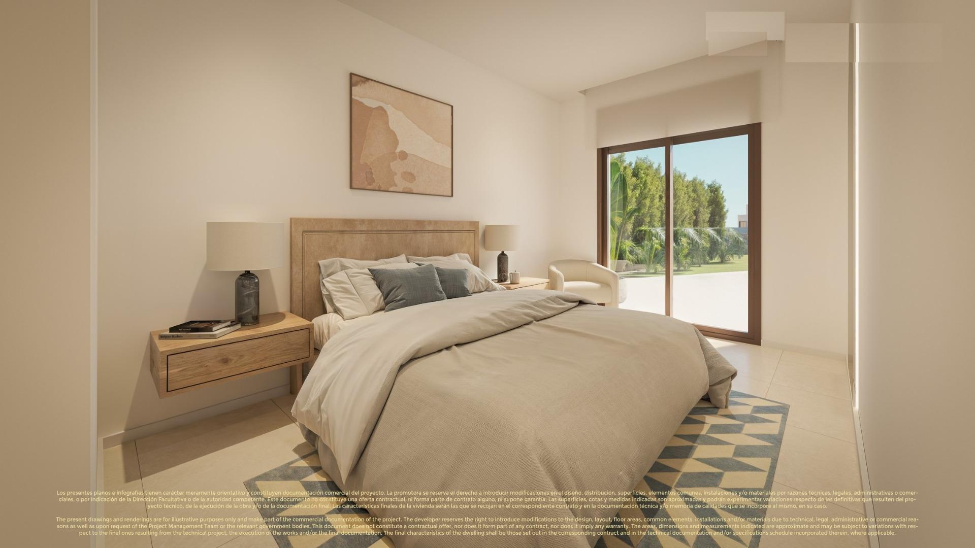 New build golf front villas with private pool in corvera hills murcia