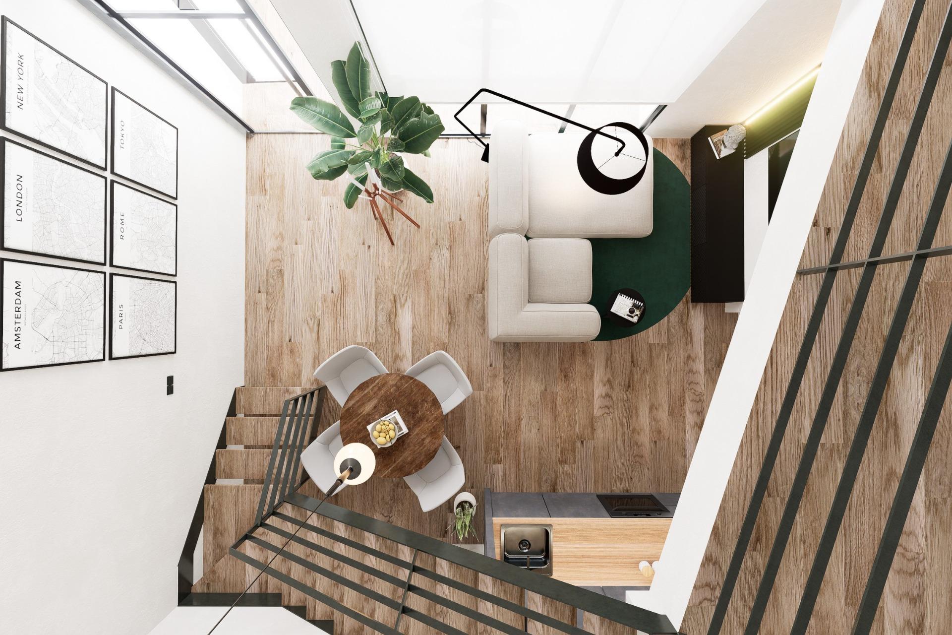 Modern duplex loft apartments in the heart of alicante