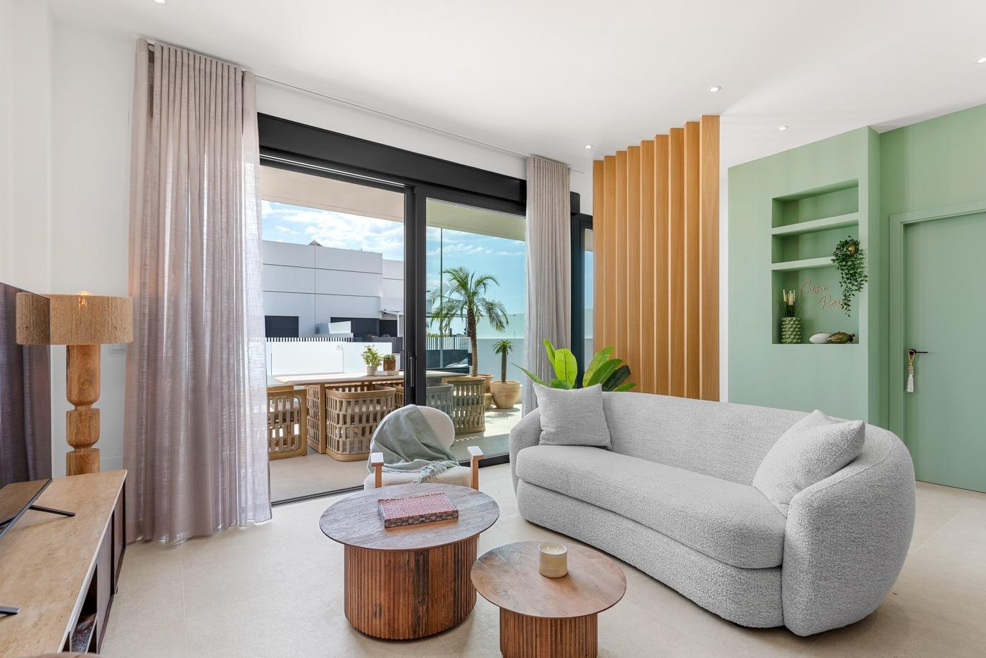 New build semi-detached and terraced villas in dolores, alicante