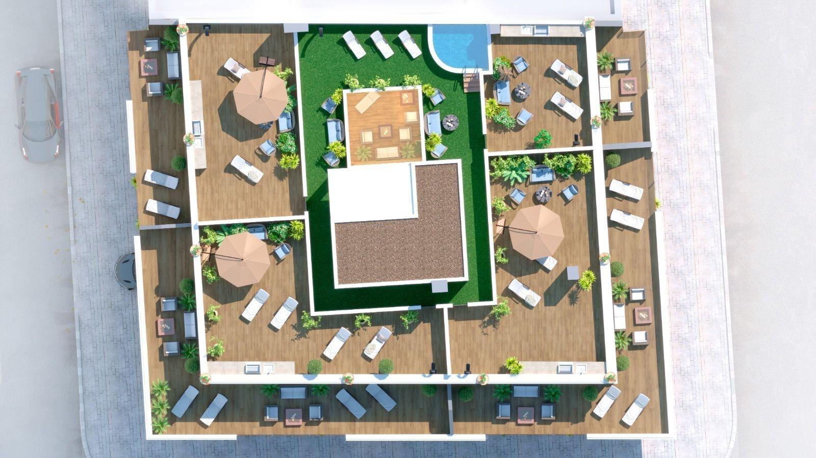 Modern new build apartments in central torrevieja costa blanca