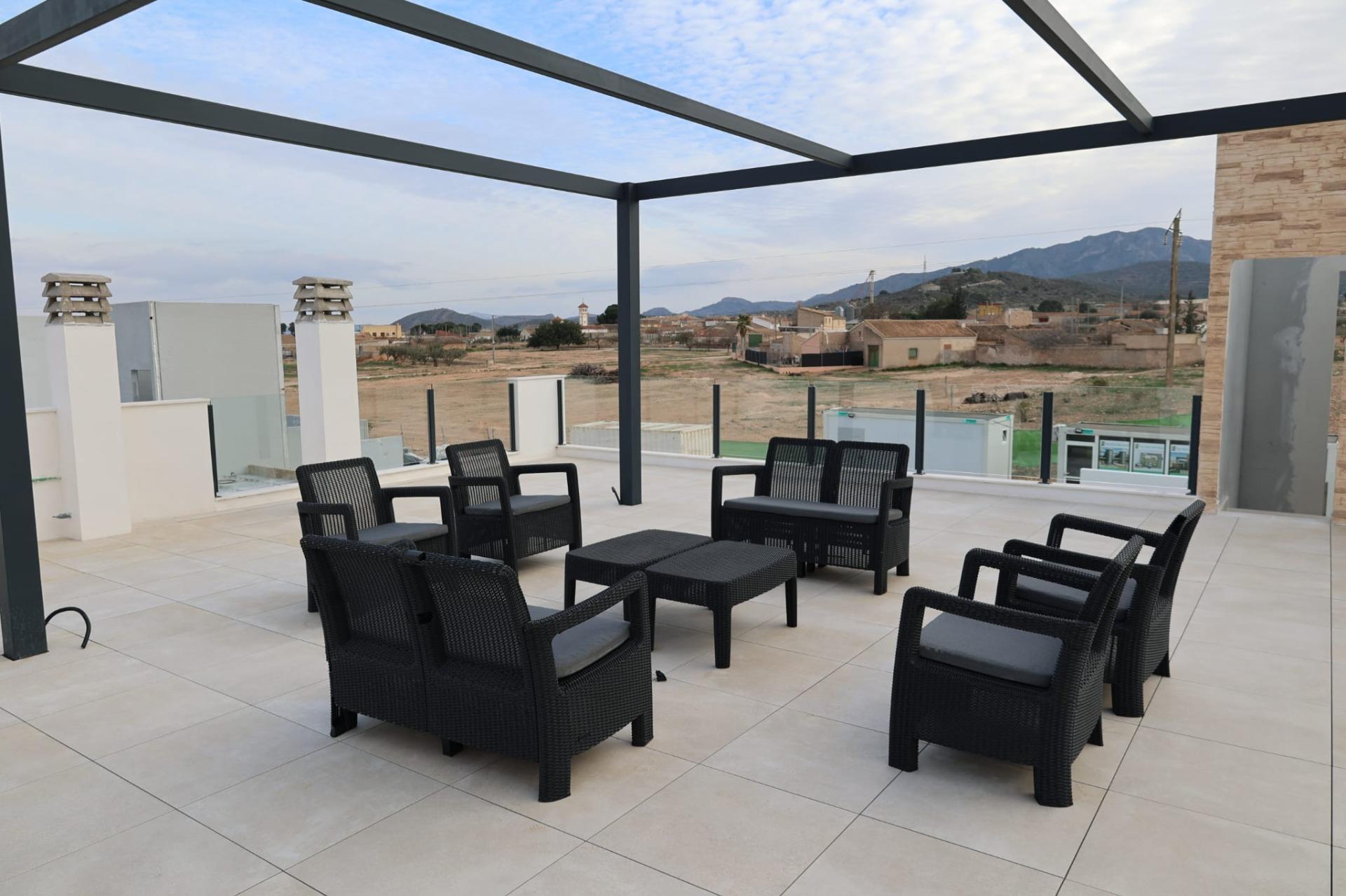 New build townhouses in fuente alamo, murcia