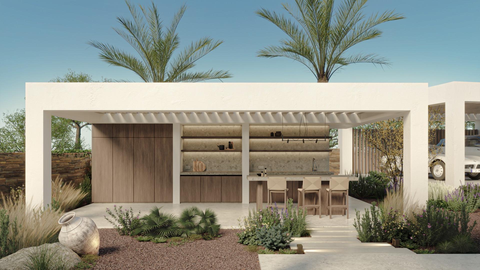 Sustainable mediterranean villas for sale in macenas, almería