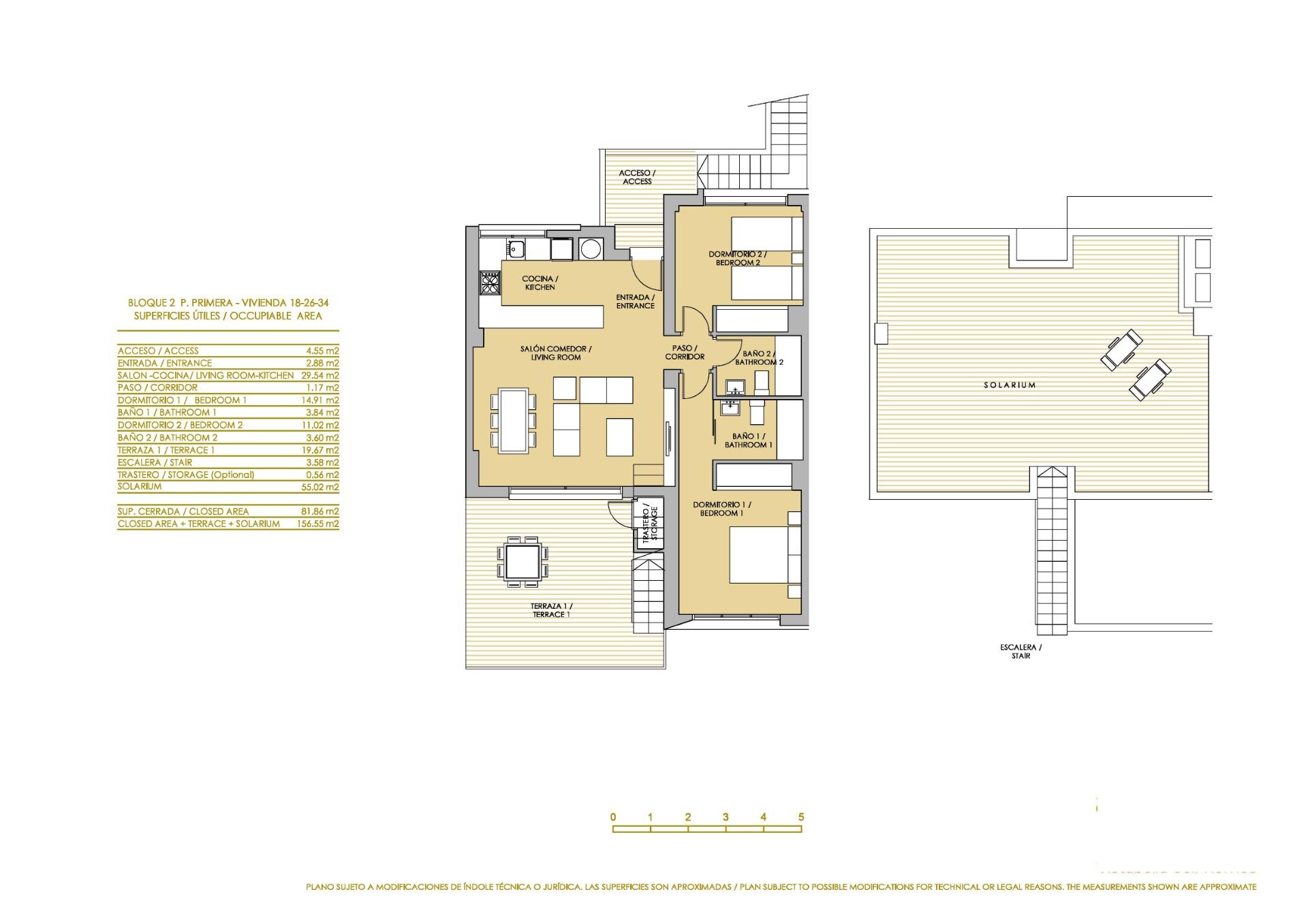 New build residential of bungalow apartments in vistabella