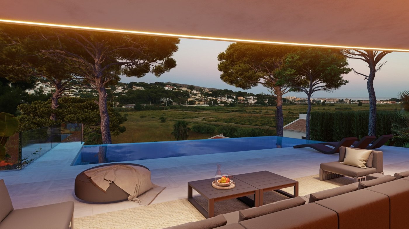 Luxury new build villa in moraira