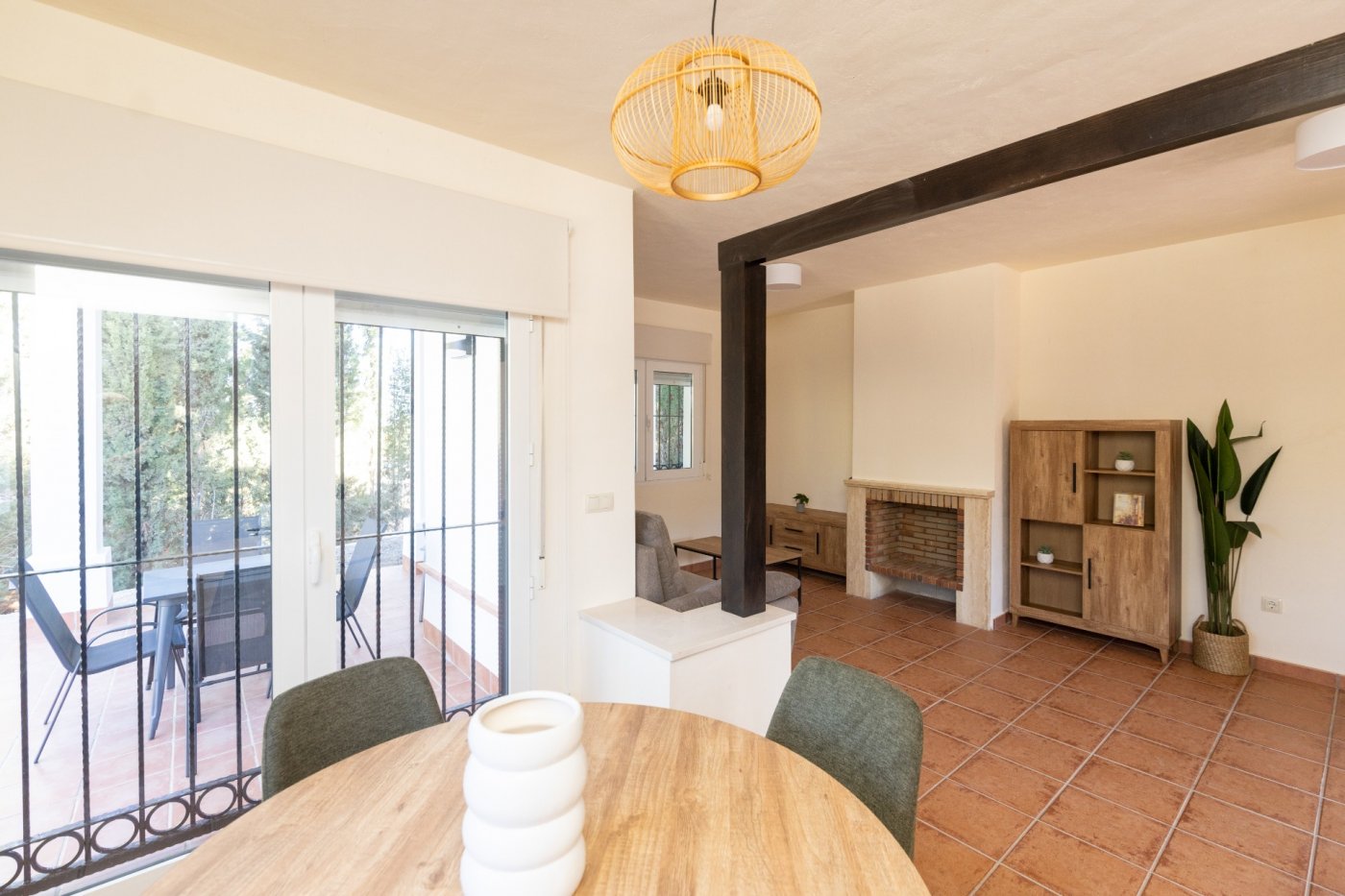 Key ready semi-detached villa in fuente alamo, murcia