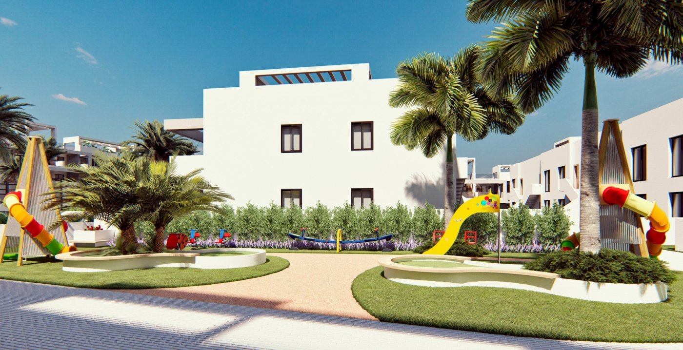New build residential of bungalow apartments in los balcones