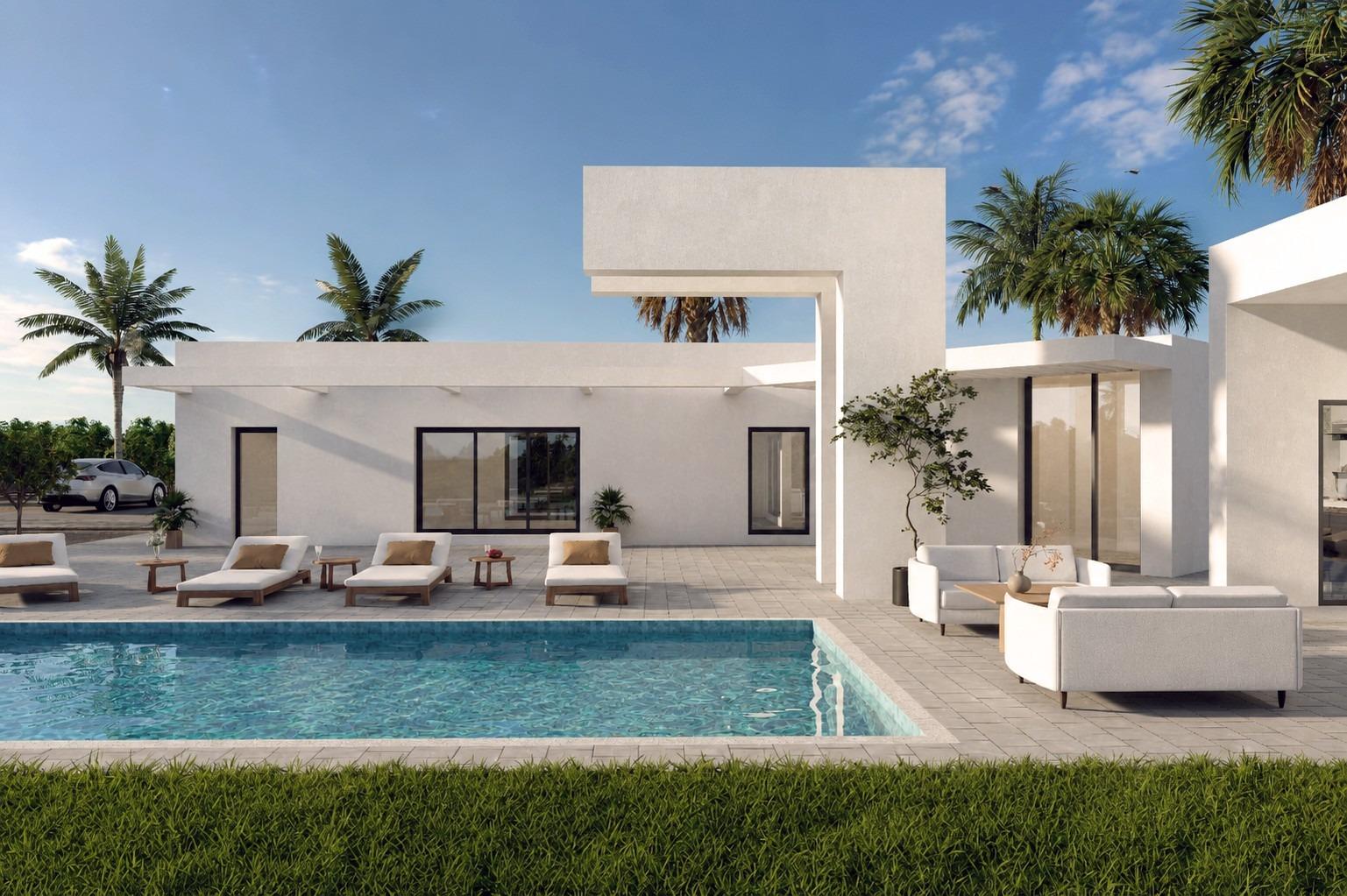 Exclusive new build villas in benejuzar, costa blanca south