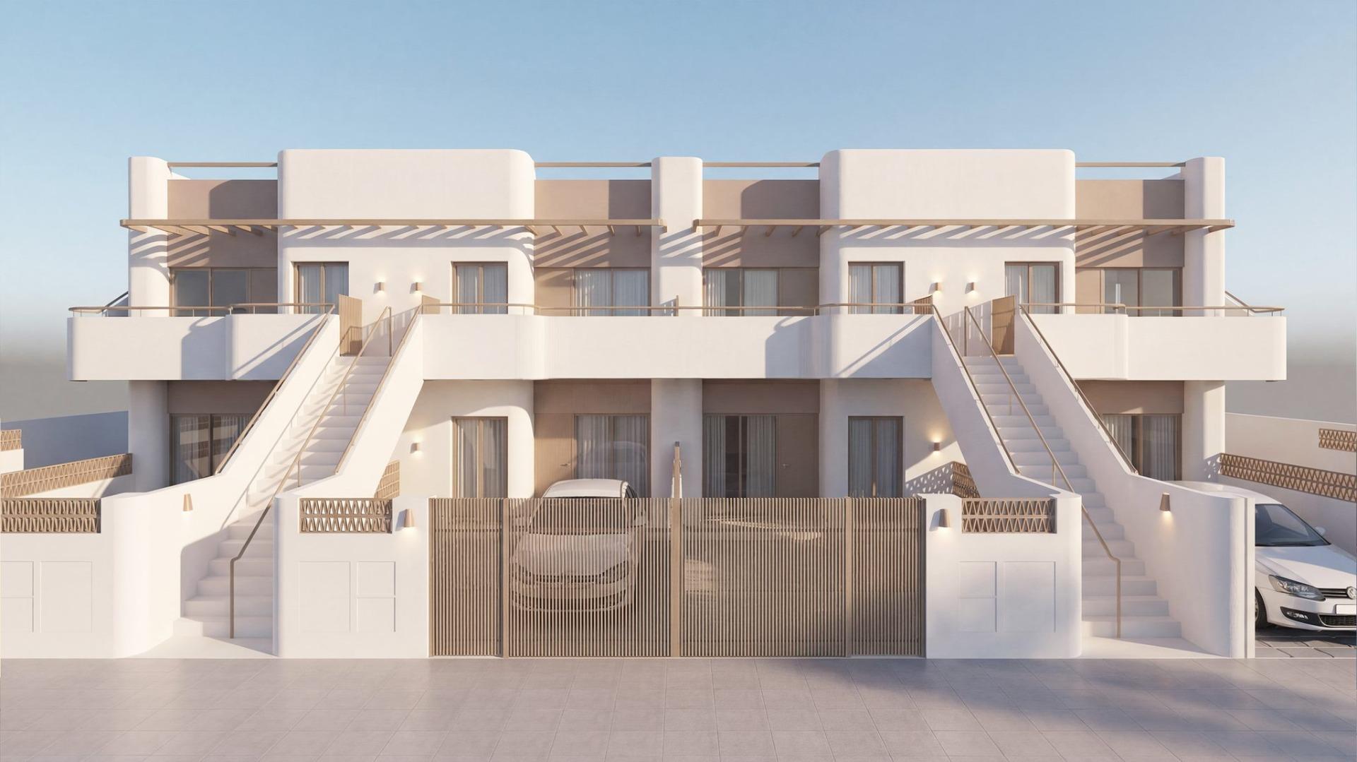 Exclusive new build bungalows with private pool in pilar de la horadada