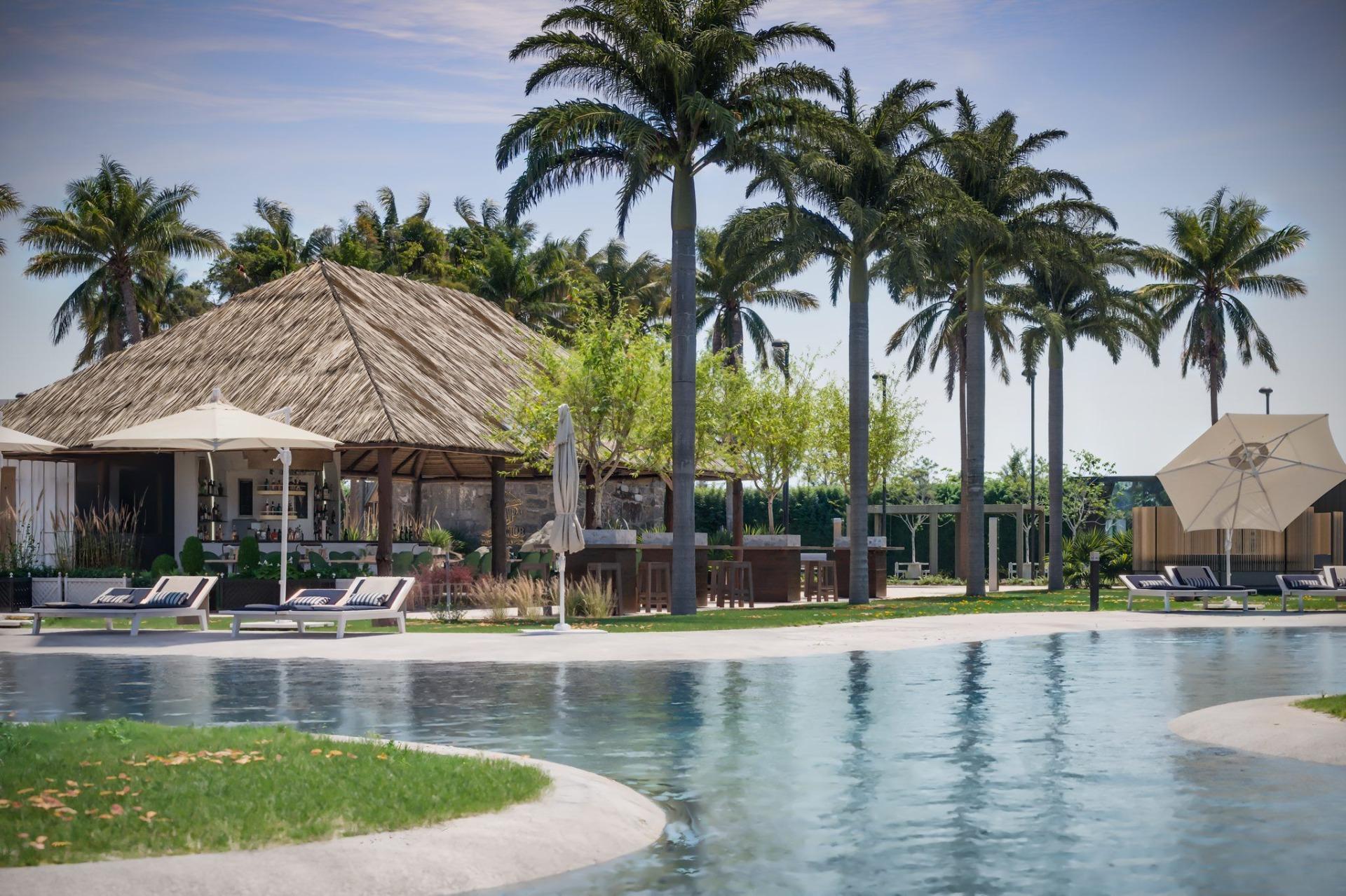 Modern, newly built semi-detached and terraced homes with private pools at el alba resort-torre pacheco