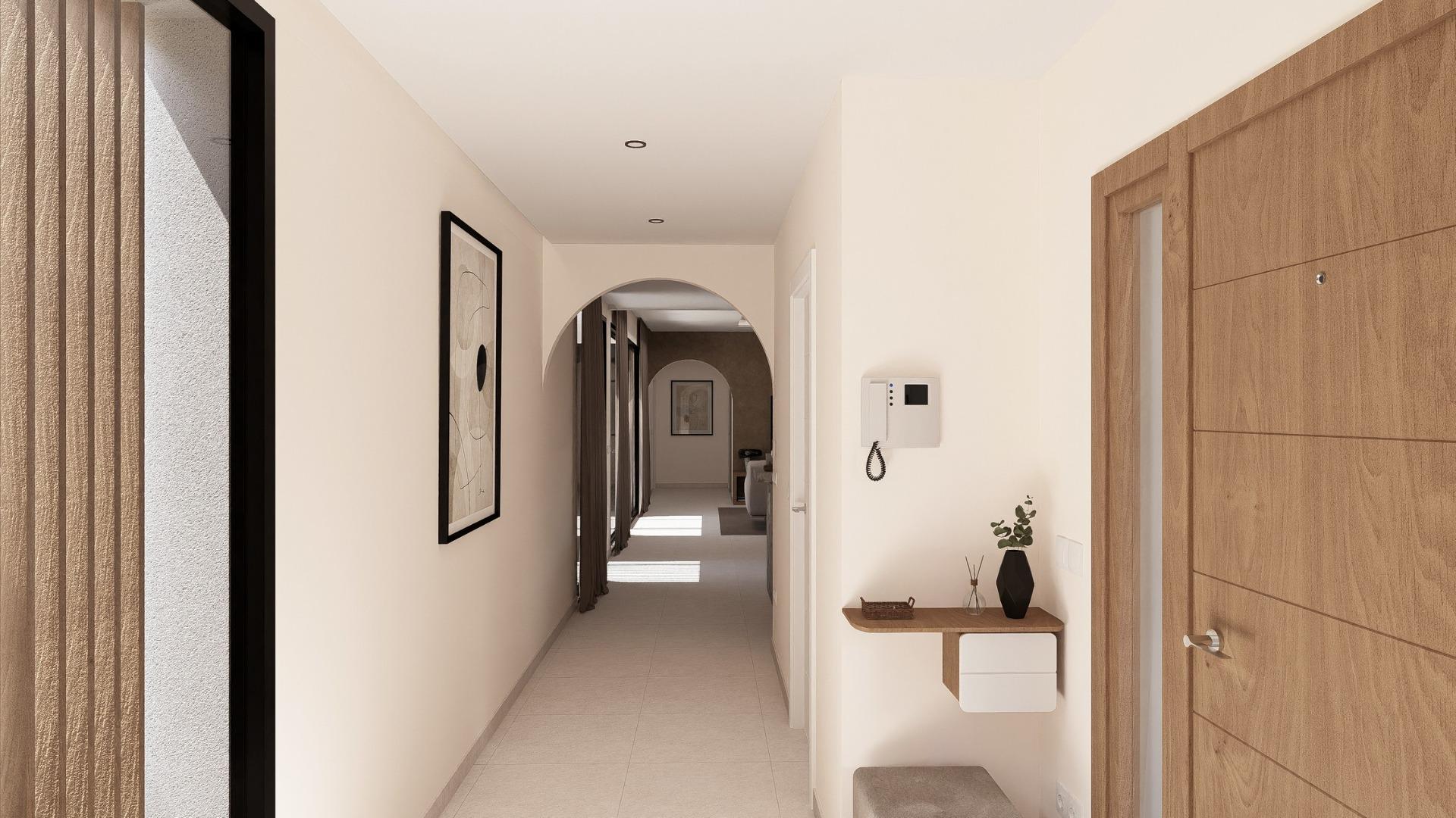 Contemporary one level villas in altaona golf resort murcia