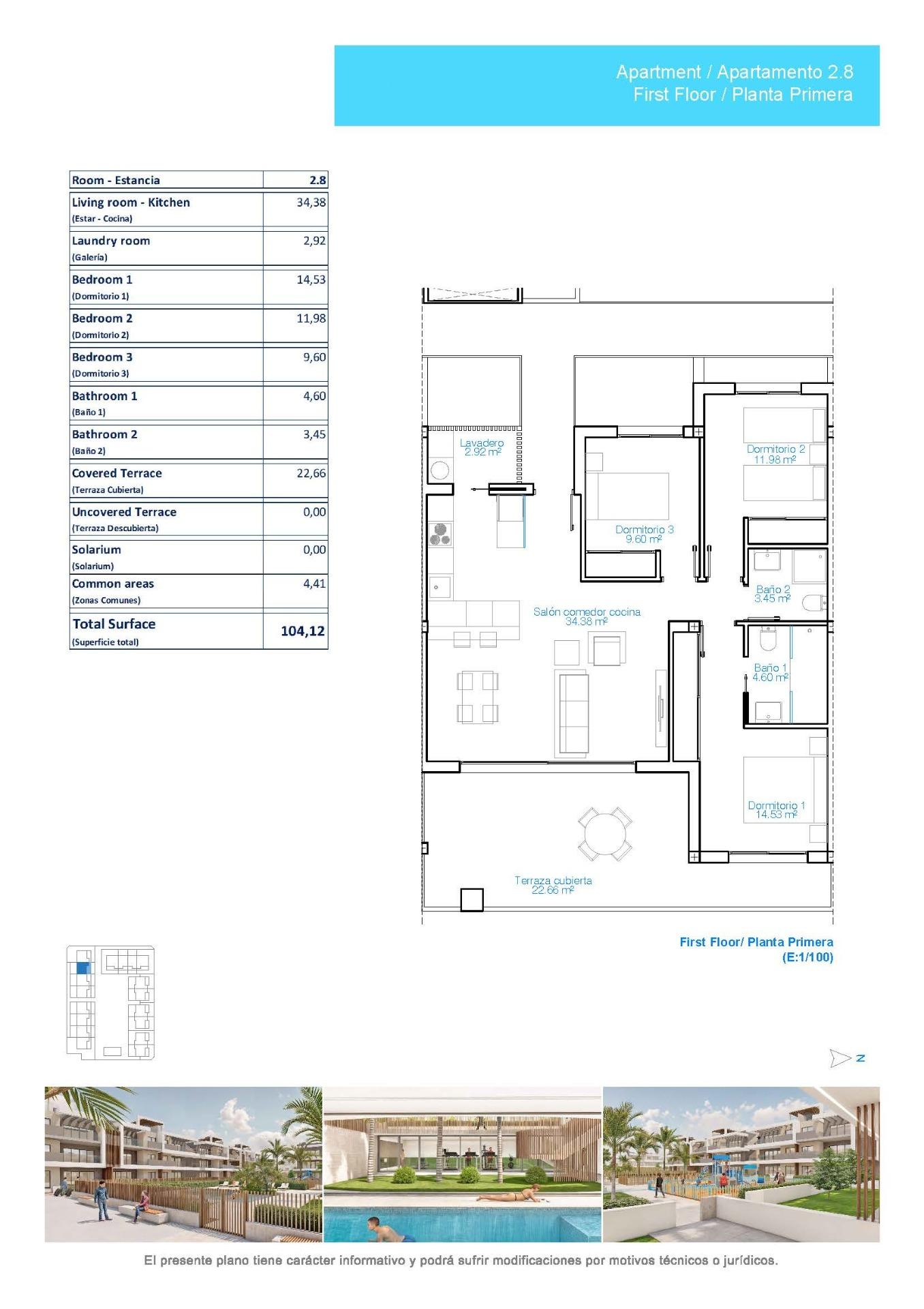 Luxury tourist apartments just 150m from las higuericas beach – torre de la horadada