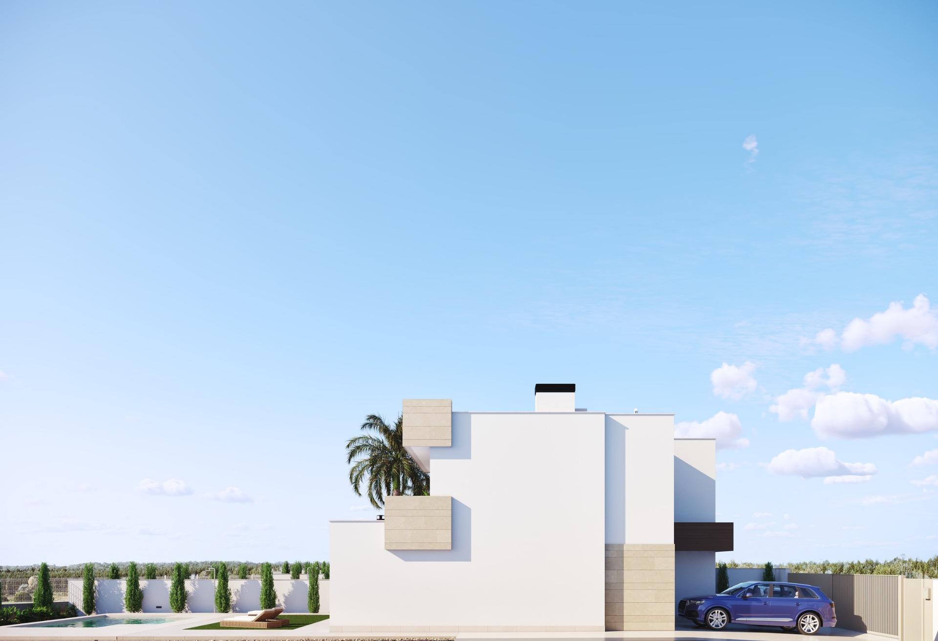 Modern new build villas near the beach in santiago de la ribera