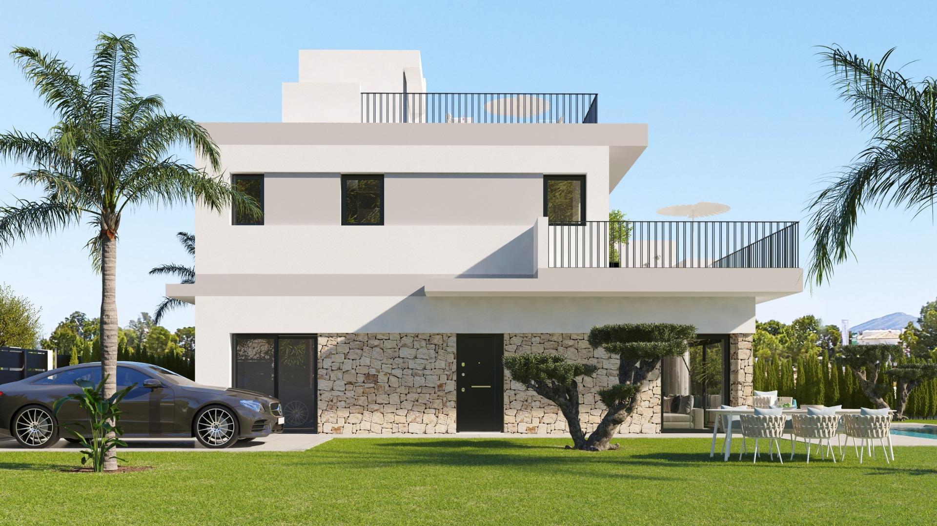 New build villas in san miguel de salinas