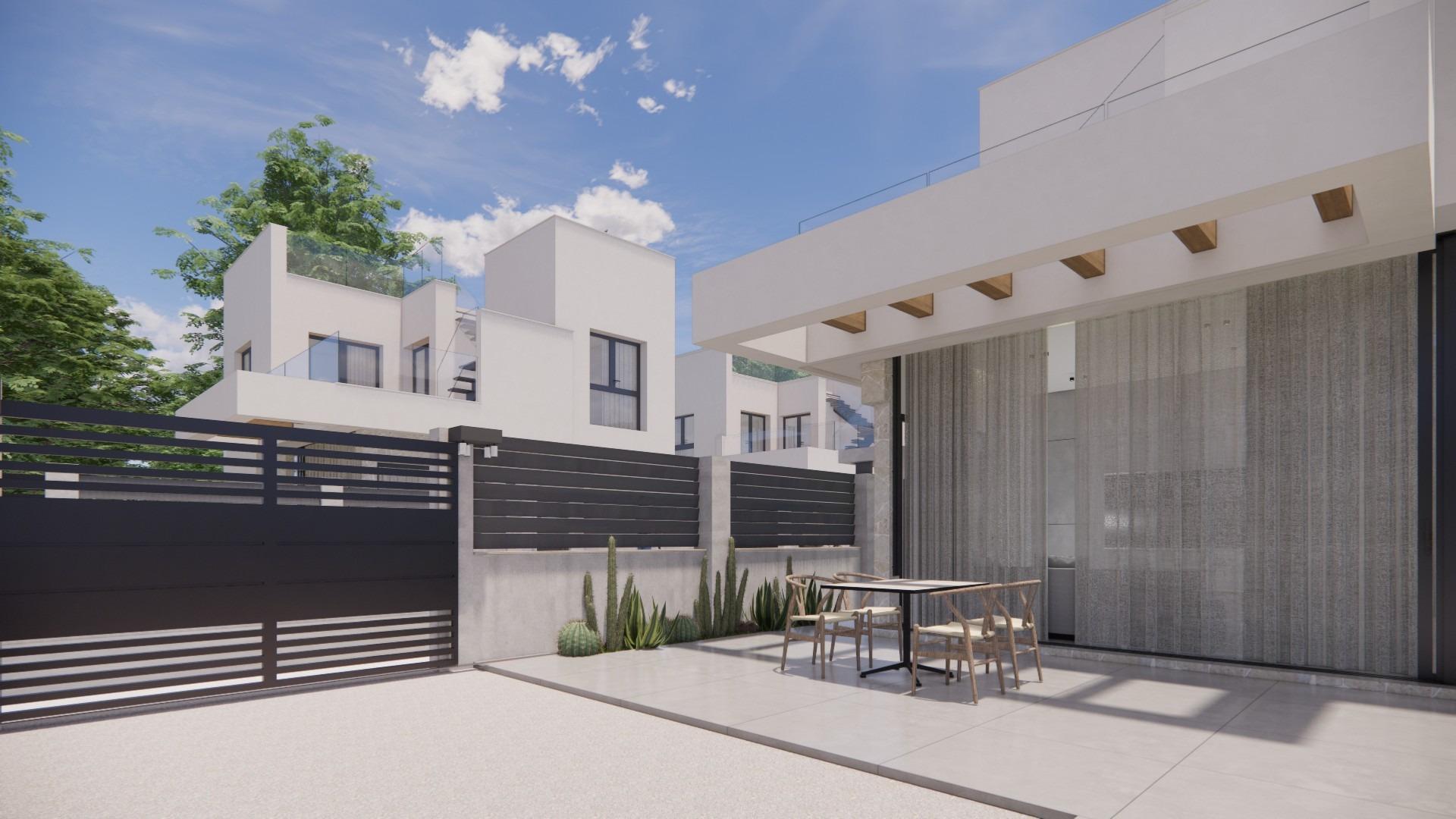 Modern new build villas in la herrada los montesinos with private pool