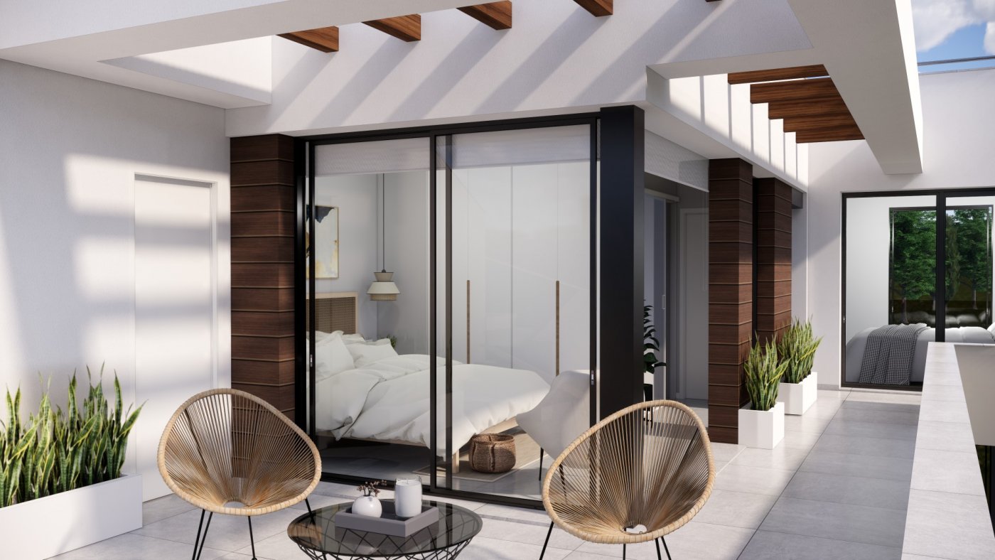 New build villas in pilar de la horadada on the golf course