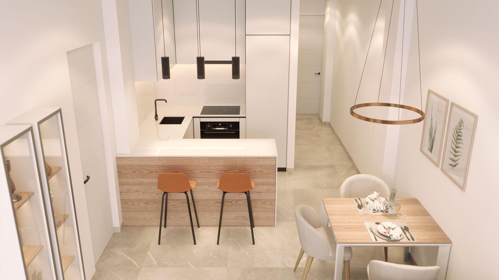 New build apartments 200 metres from the sea in torrevieja