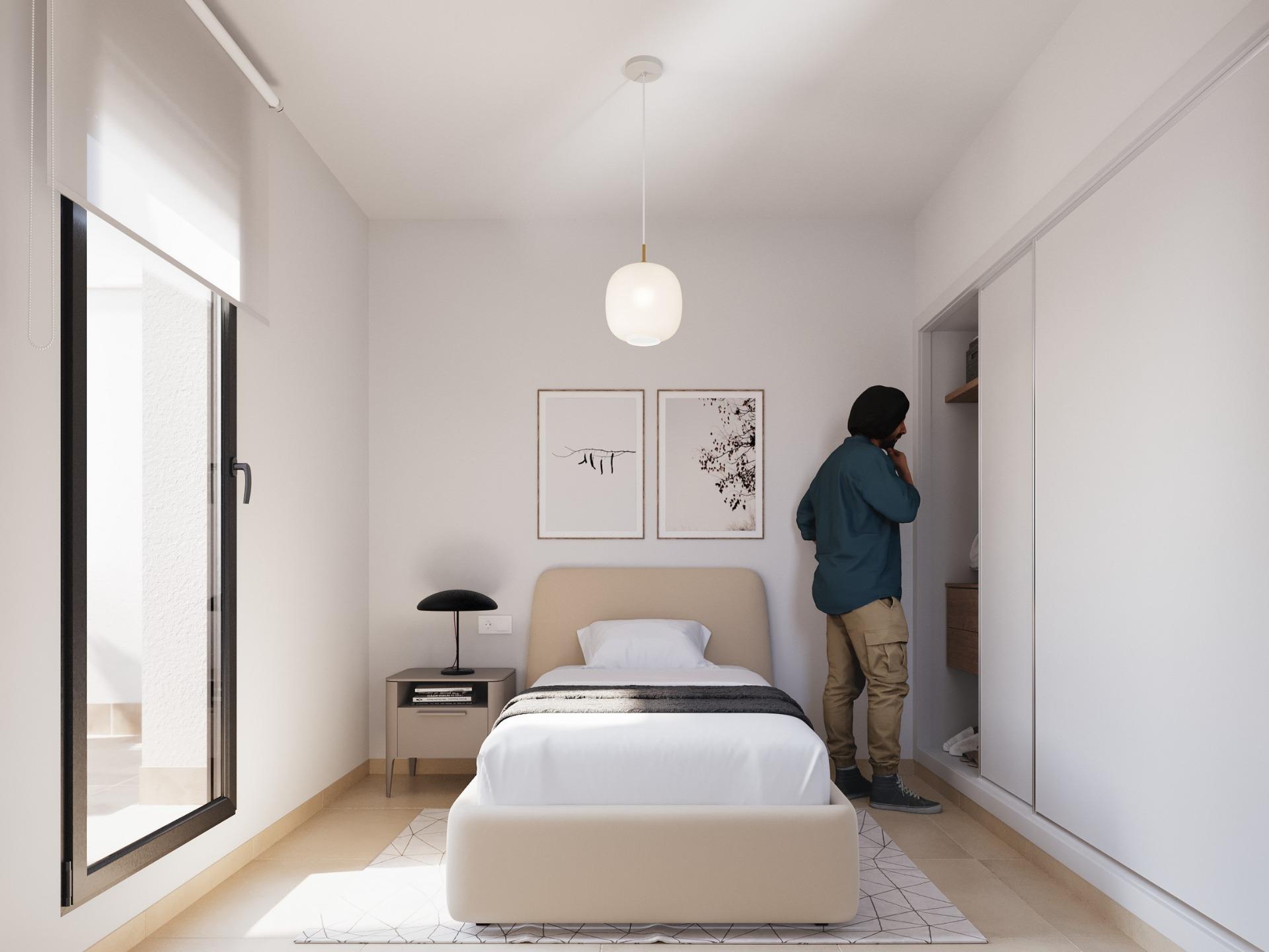 Modern townhouses near golf courses in santa rosalia-murcia