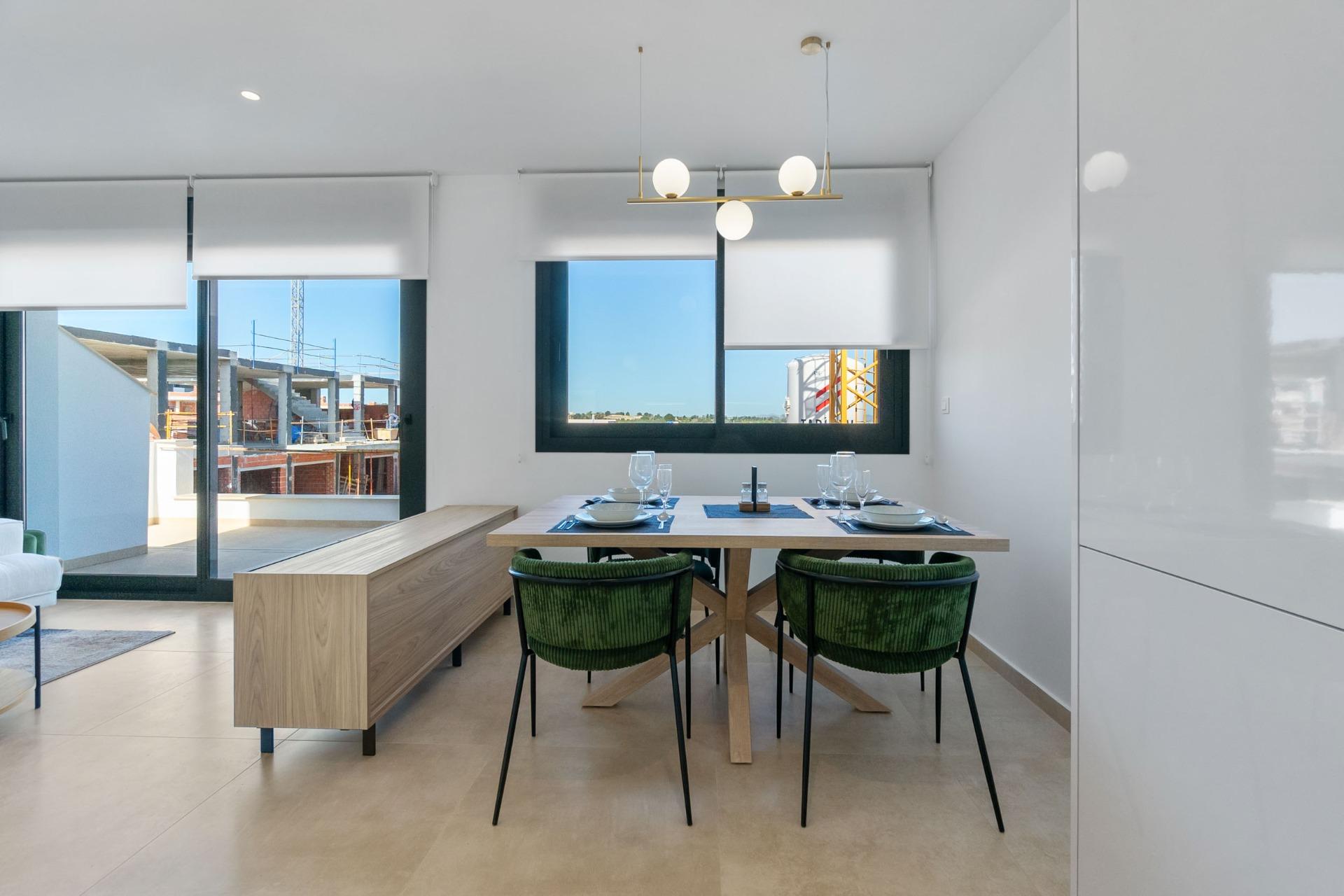 New build residential of bungalow apartments in los balcones