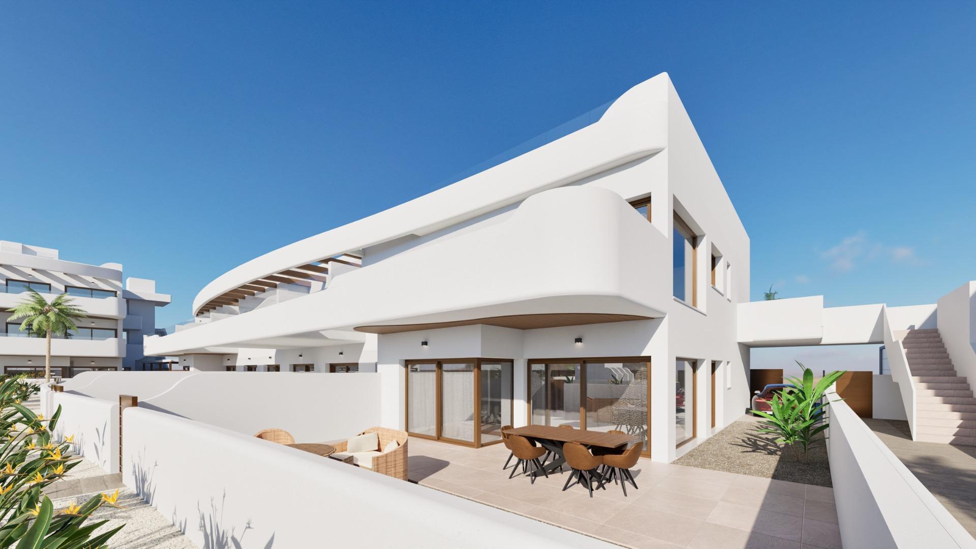 New build residential complex near serena golf and the mar menor in los alcazares