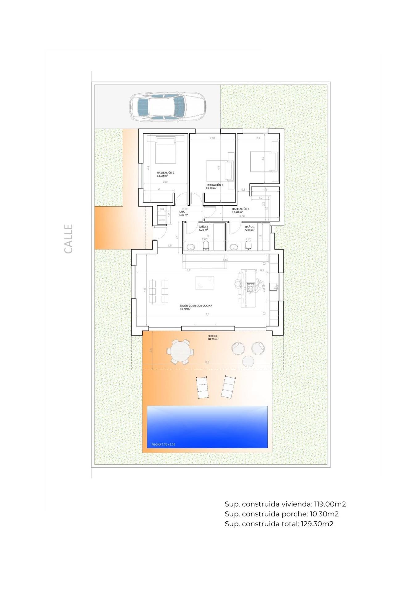 New build villas in monforte del cid