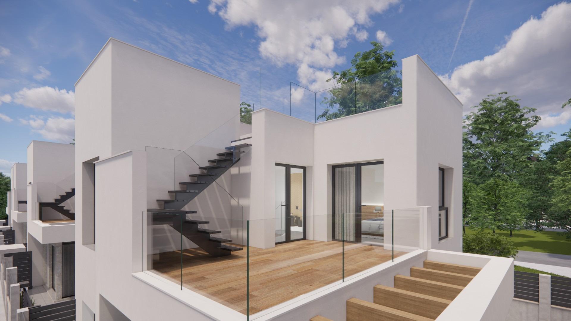 Modern new build villas in la herrada los montesinos with private pool