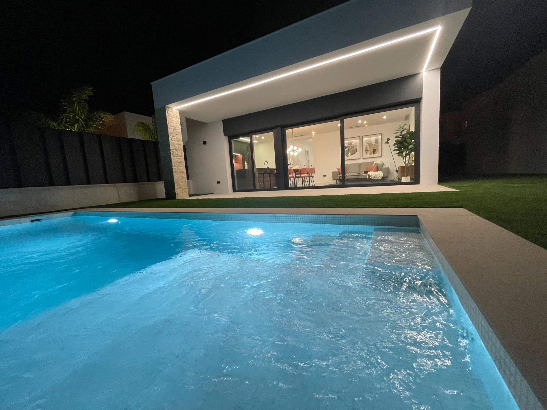 New build villas in molina de segura