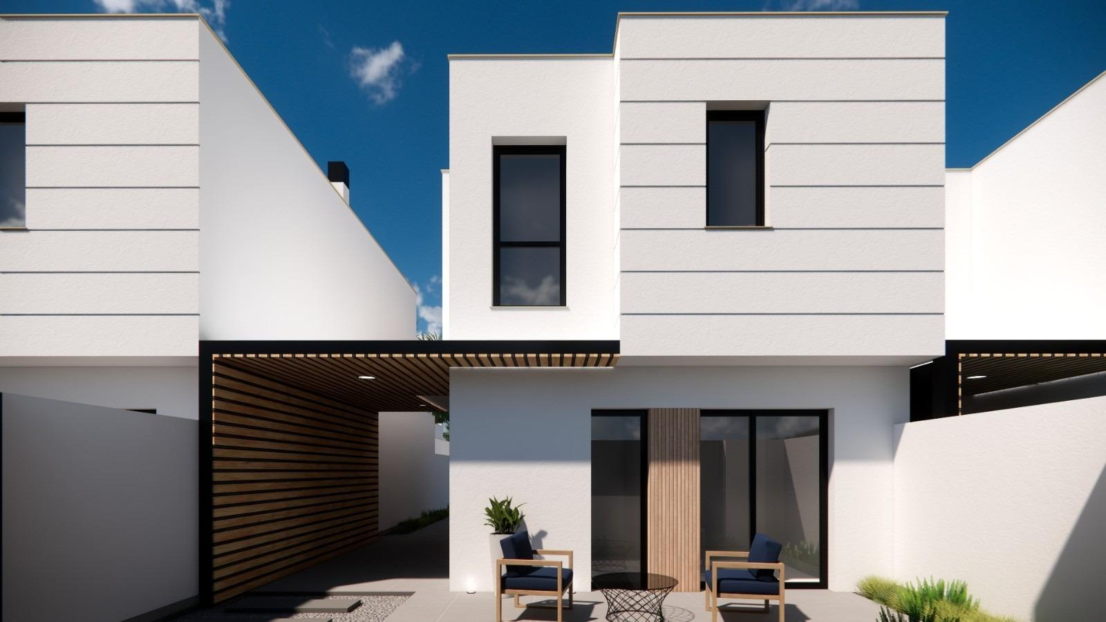 New build villas with private pool near la serena golf in los alcazares