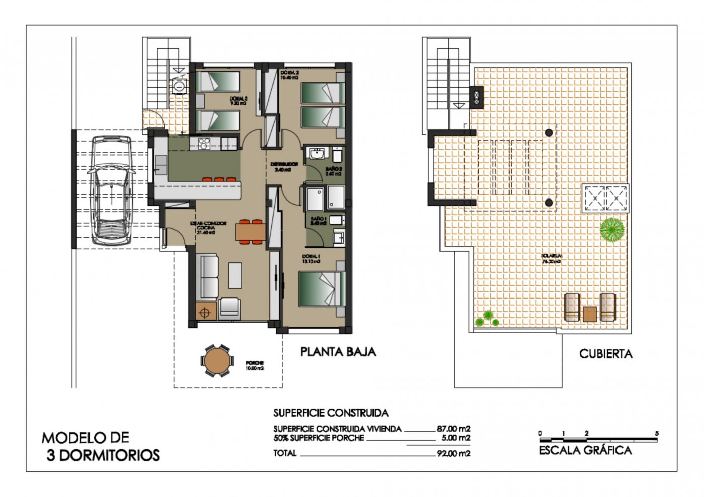 New build residential of villas in san miguel de salinas