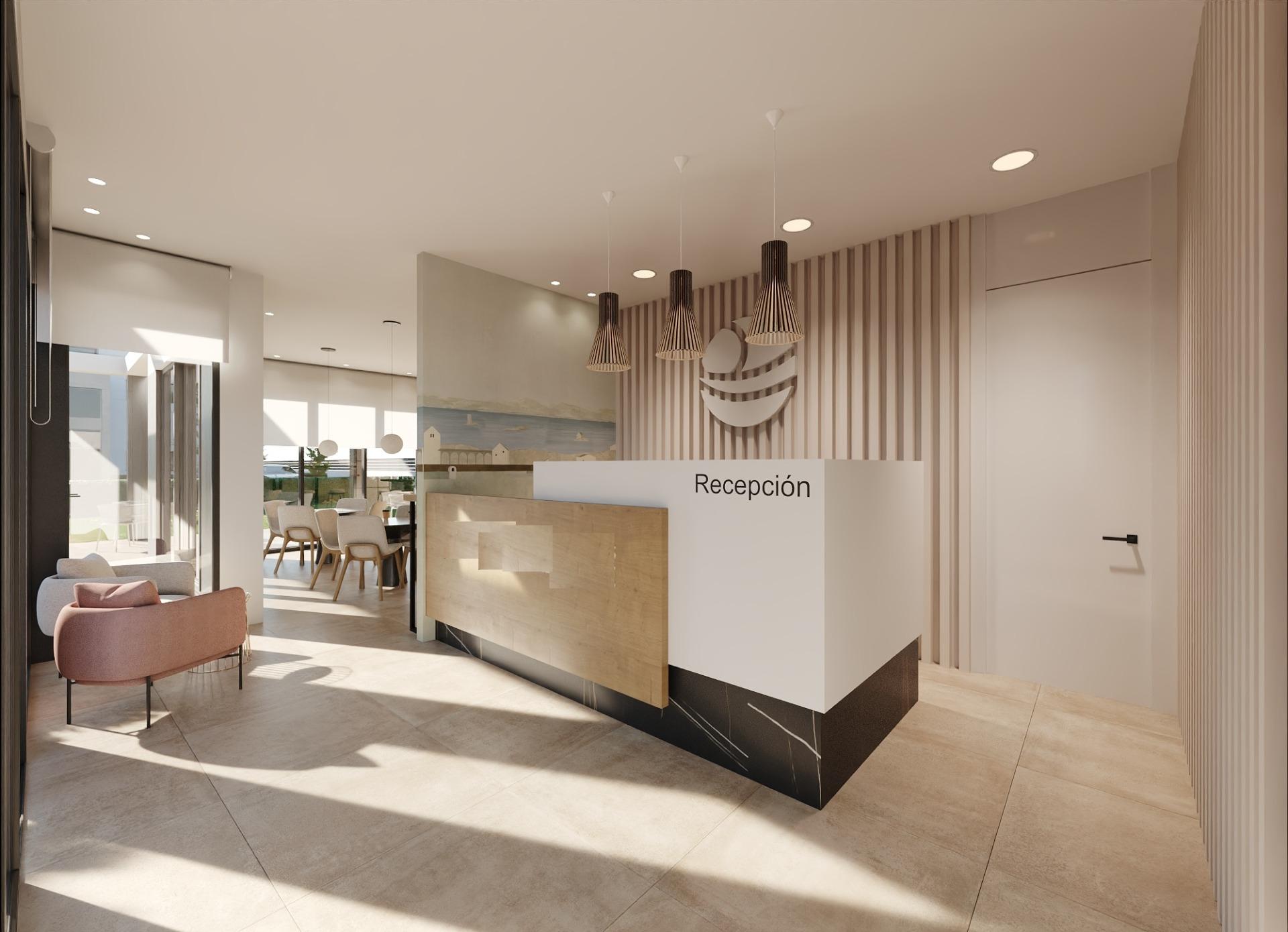 New build tourist apartments in santa rosalía lake and life resort costa cálida