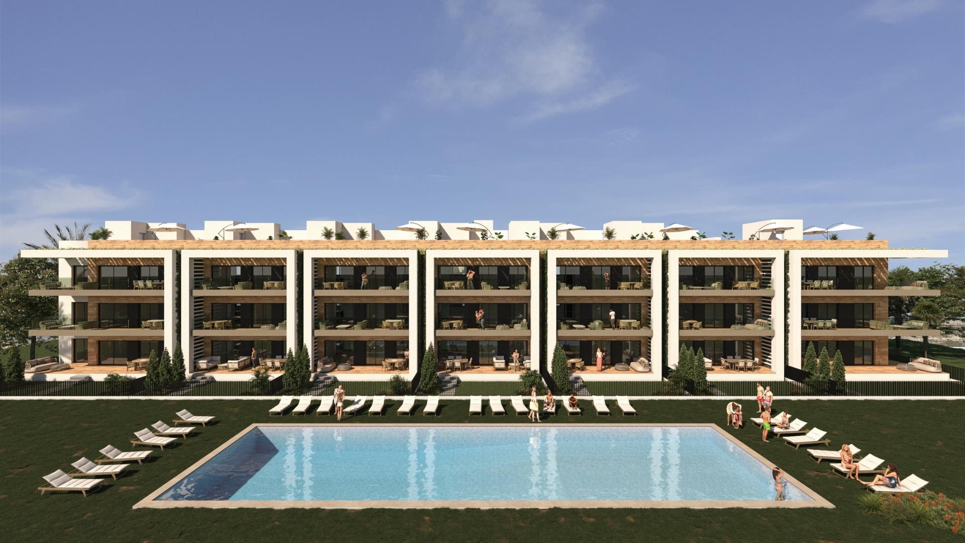 New build residential complex near la serena golf, los alcazares