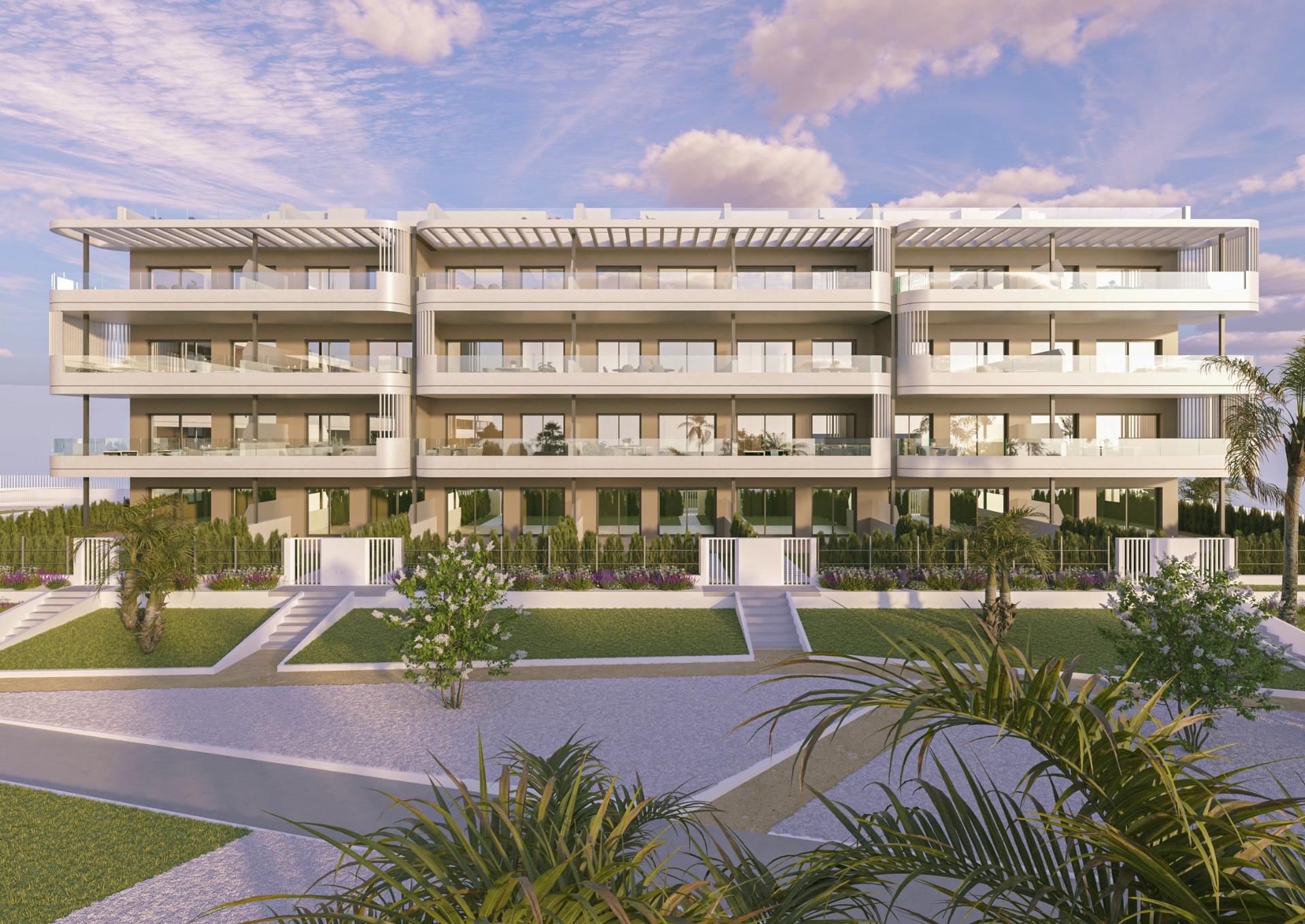 Modern new build apartments in la hoya, torrevieja