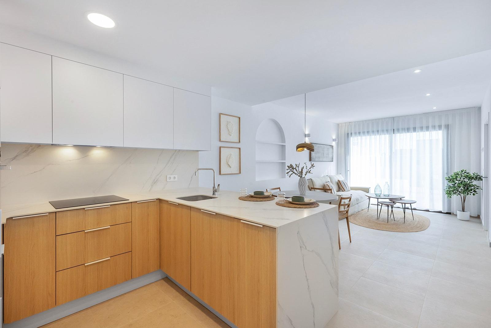 New build residential complex near serena golf and the mar menor in los alcazares